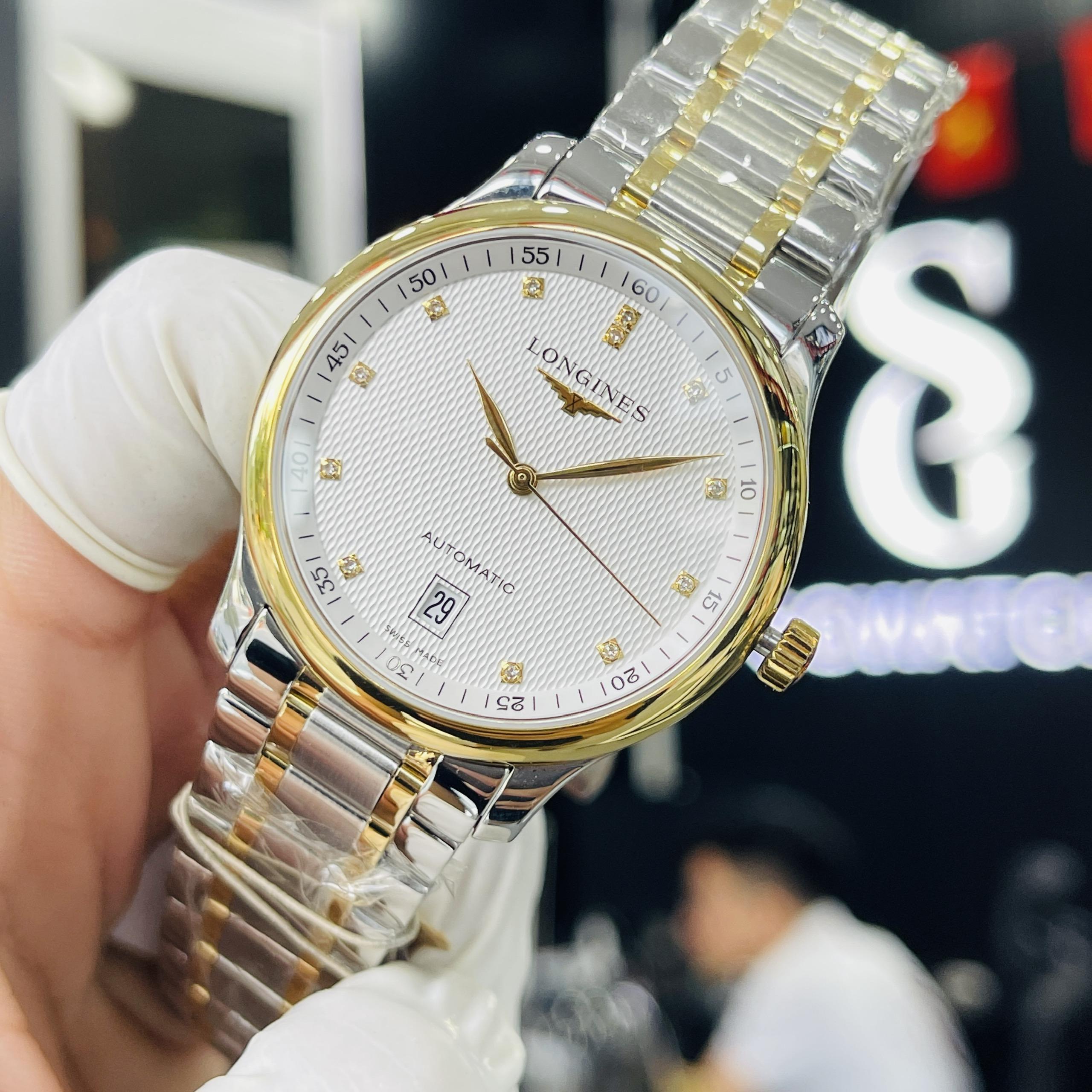 Longines Master Collection Diamond Demigold 18K L2.628.5.77.7