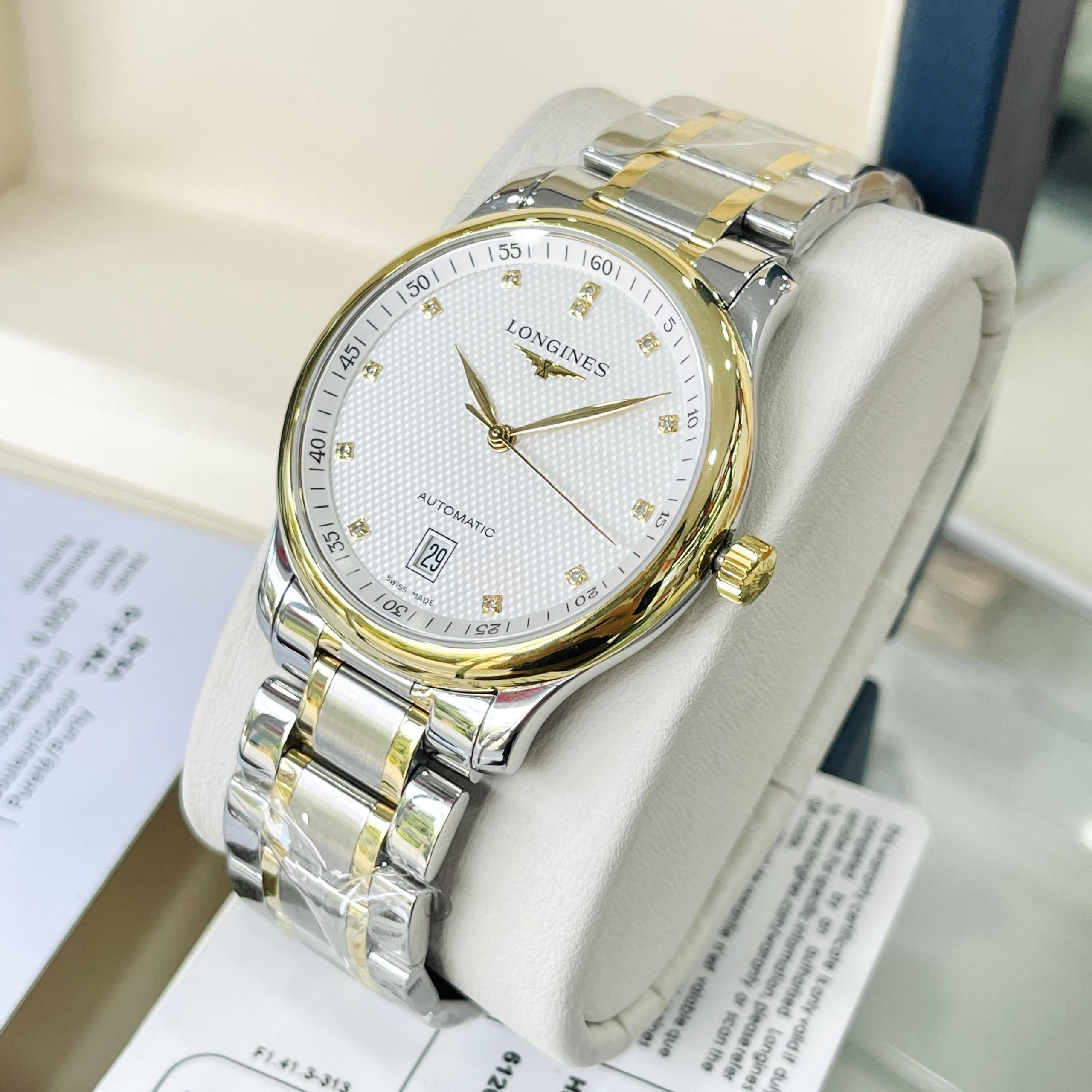 Longines Master Collection Diamond Demigold 18K L2.628.5.77.7