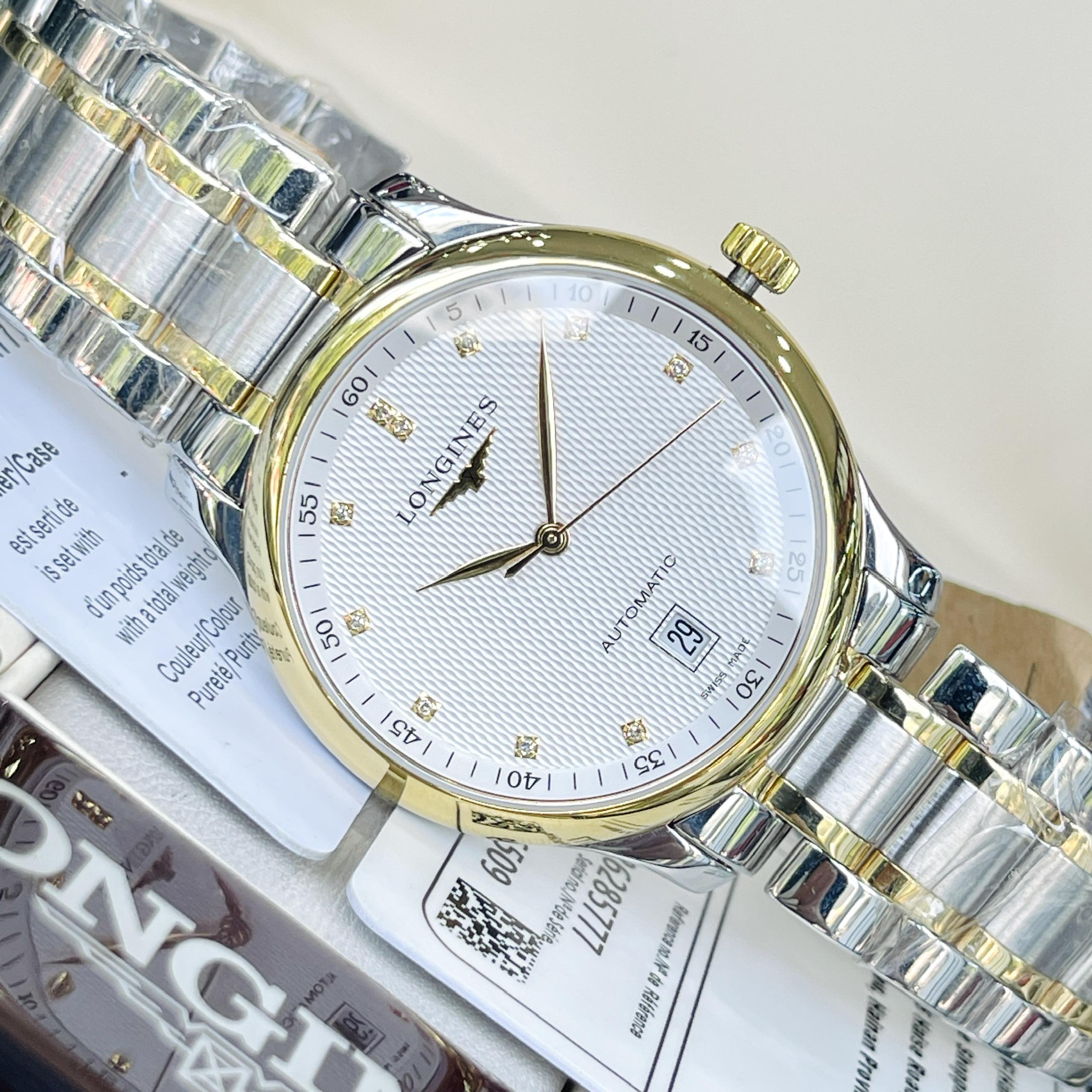 Longines Master Collection Diamond Demigold 18K L2.628.5.77.7
