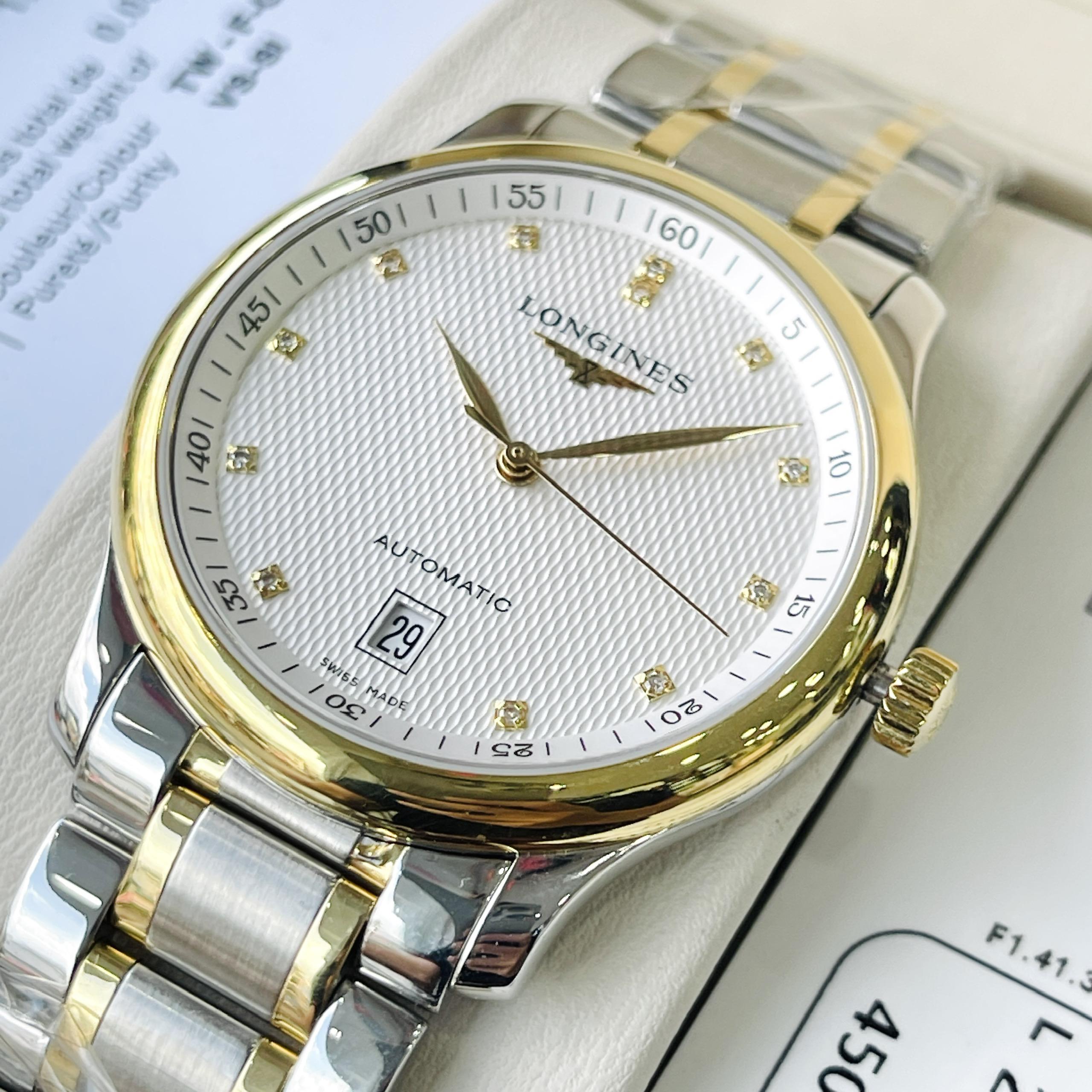 Longines Master Collection Diamond Demigold 18K L2.628.5.77.7