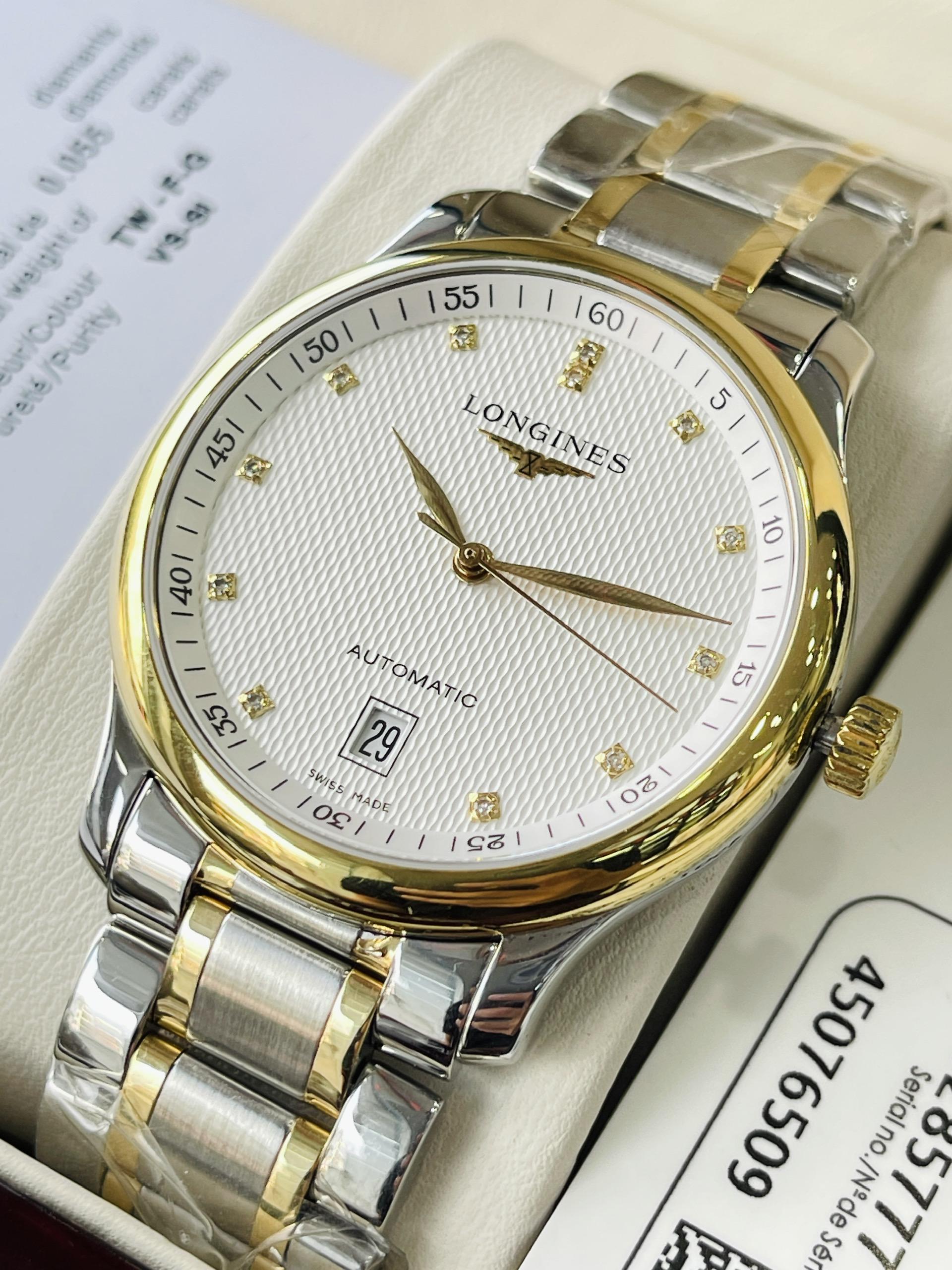 Longines Master Collection Diamond Demigold 18K L2.628.5.77.7