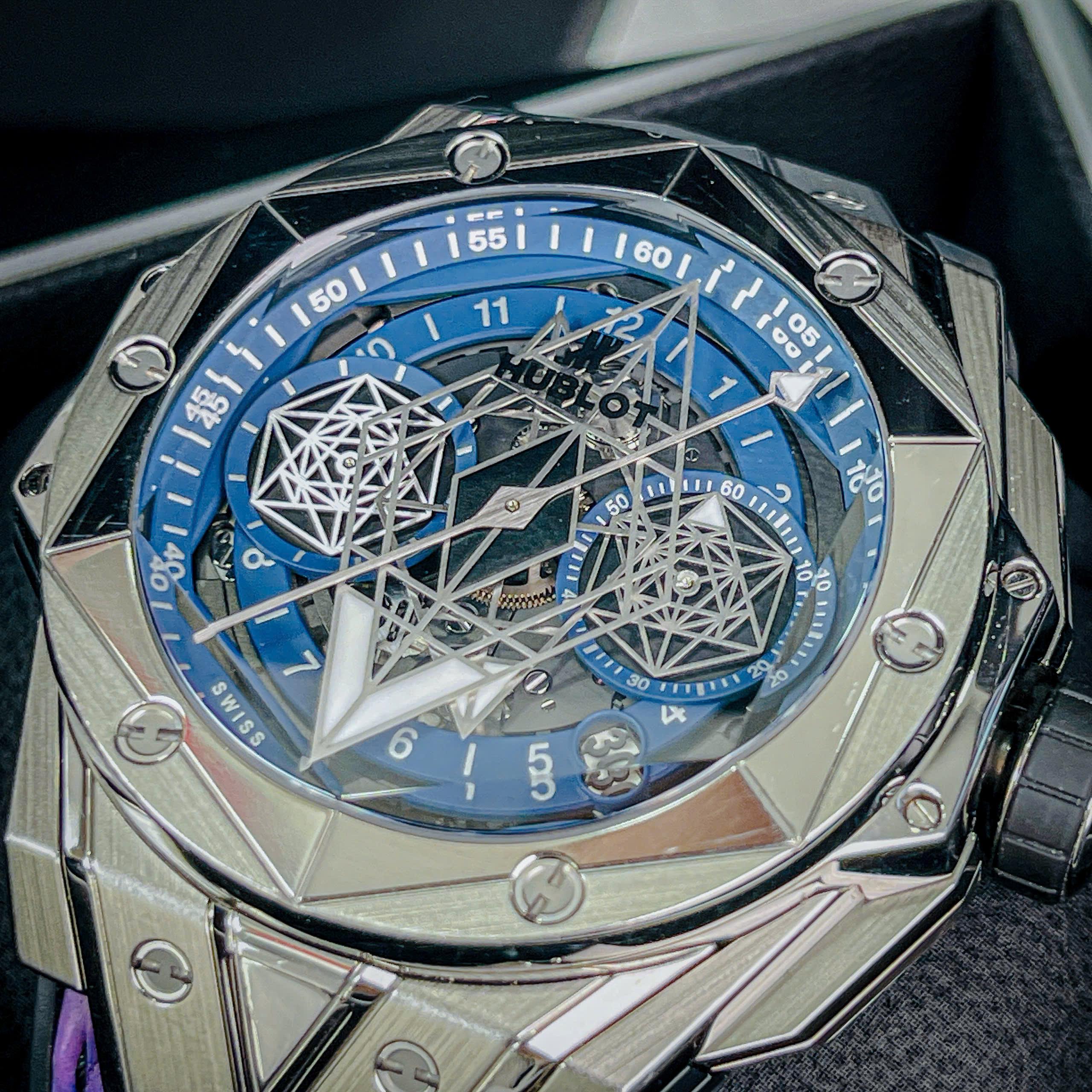 Hublot Big Bang Sang Bleu II Titanium Blue Limited Edition 45mm – Ref. 418.NX.5107.RX.MXM20
