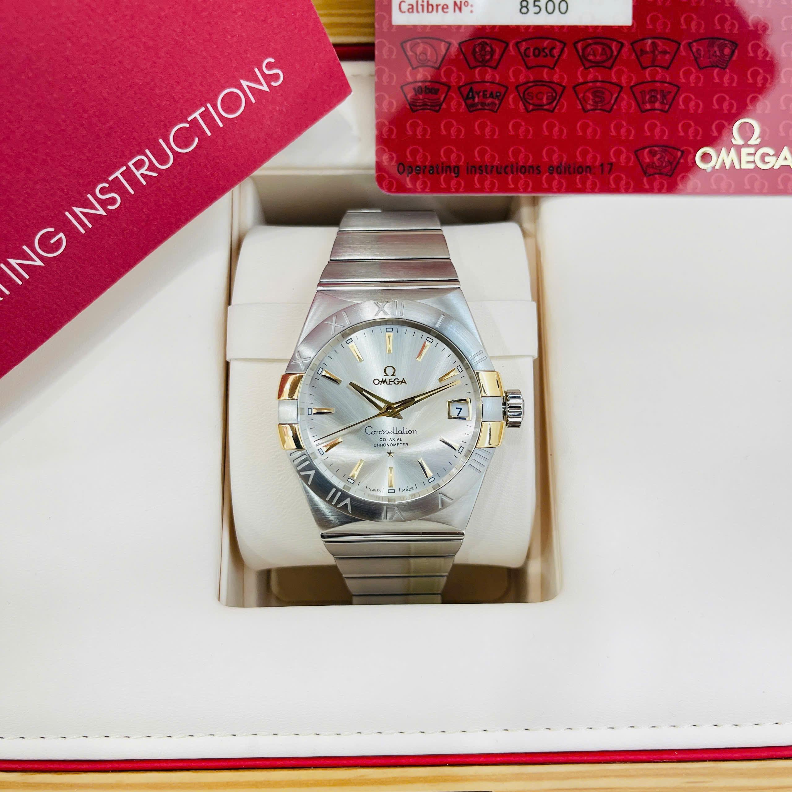Omega Constellation Co-Axial Chronometer 38mm – Ref. 123.20.38.21.02.005