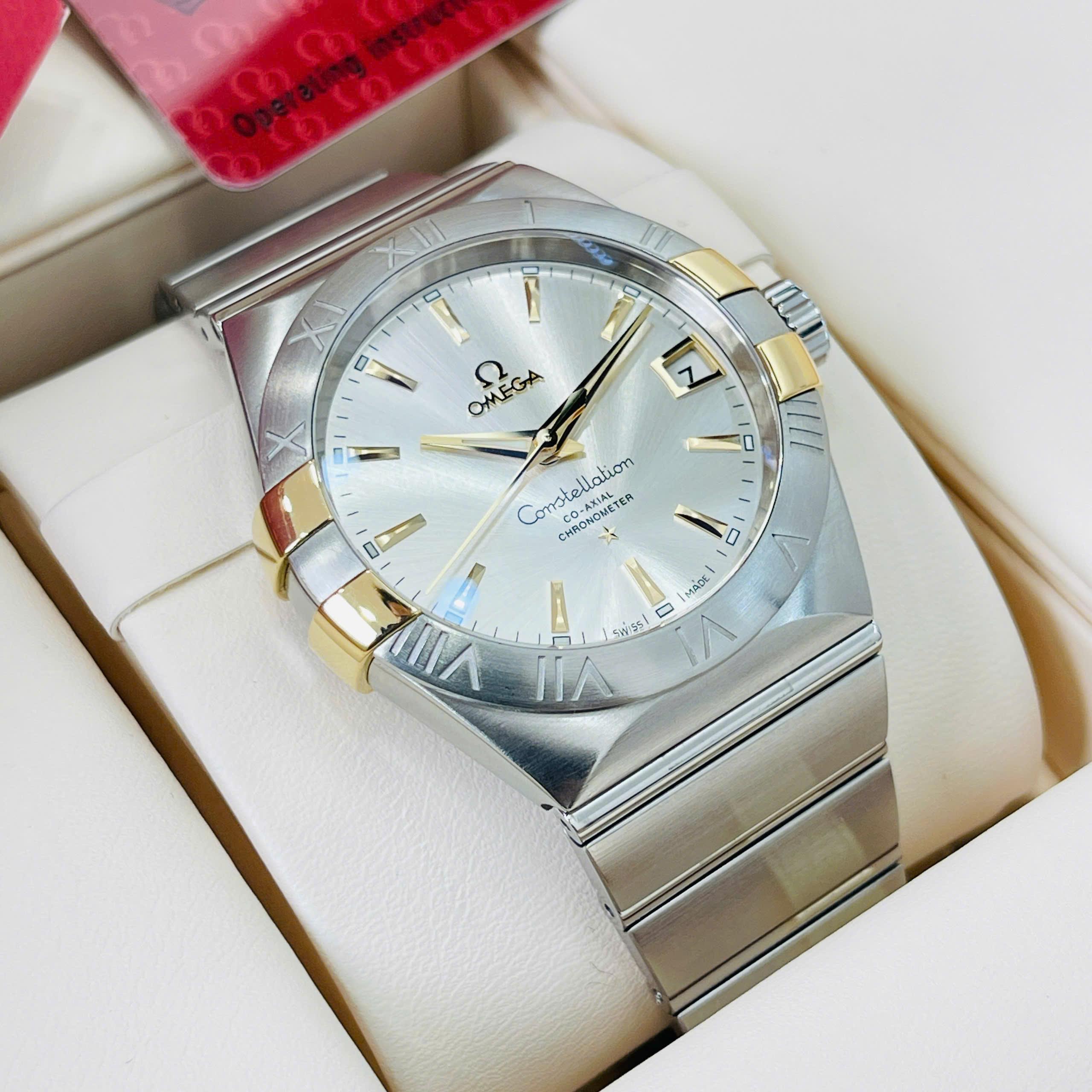 Omega Constellation Co-Axial Chronometer 38mm – Ref. 123.20.38.21.02.005
