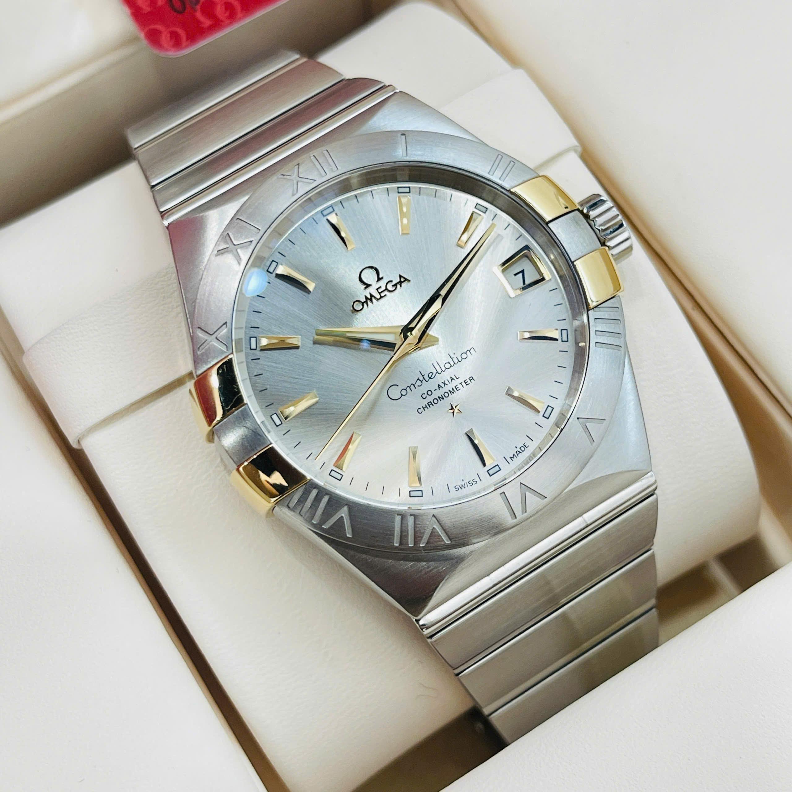 Omega Constellation Co-Axial Chronometer 38mm – Ref. 123.20.38.21.02.005