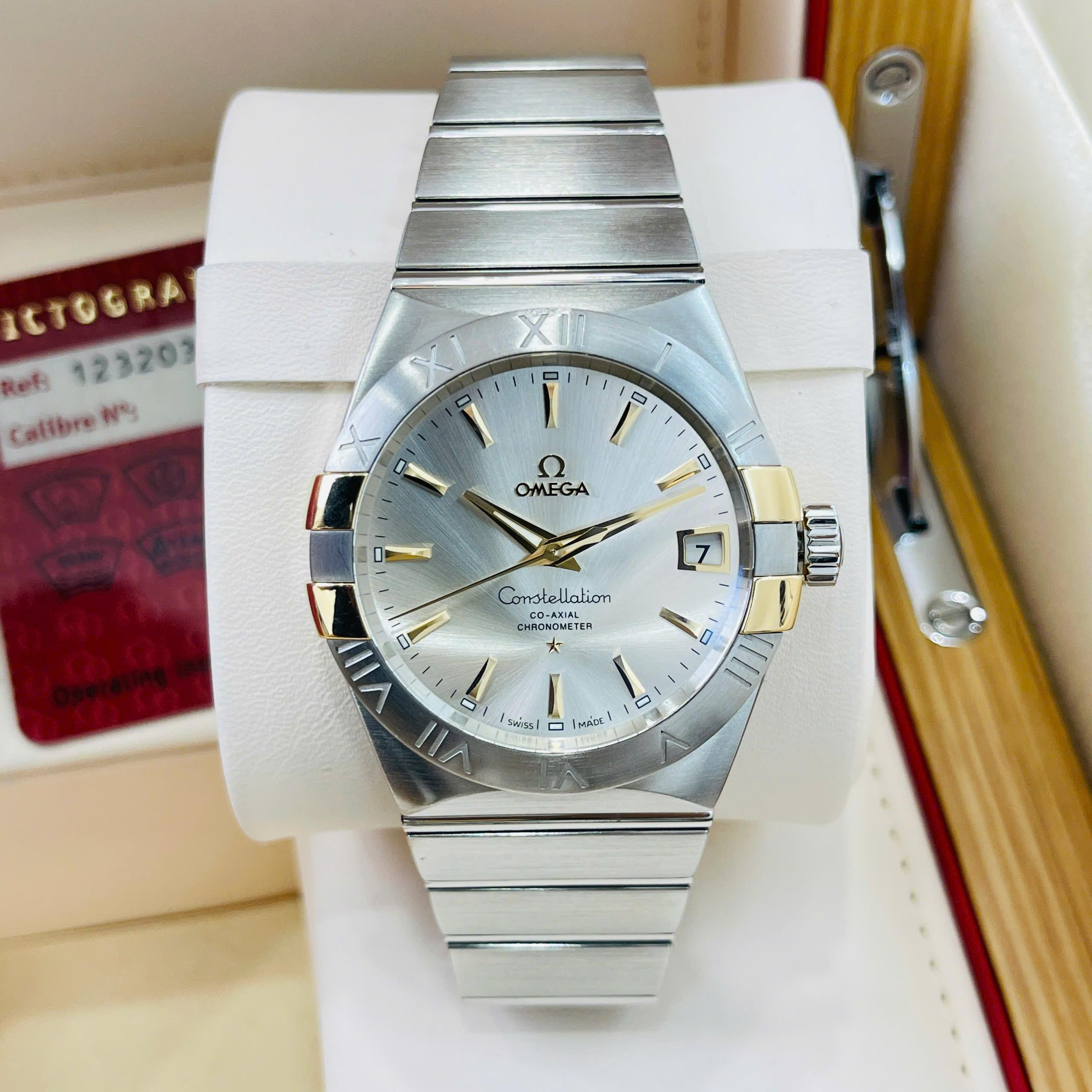 Omega Constellation Co-Axial Chronometer 38mm – Ref. 123.20.38.21.02.005