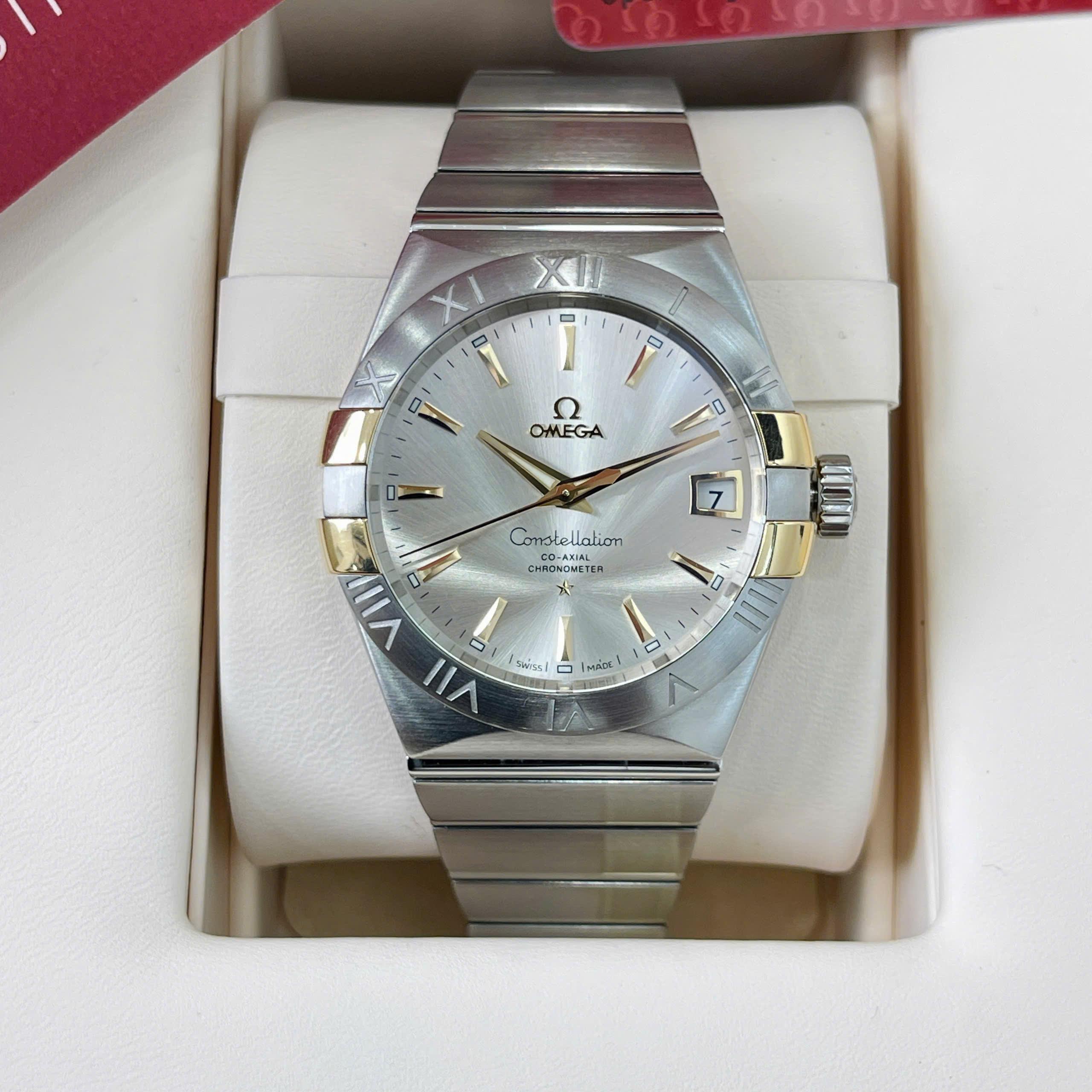 Omega Constellation Co-Axial Chronometer 38mm – Ref. 123.20.38.21.02.005