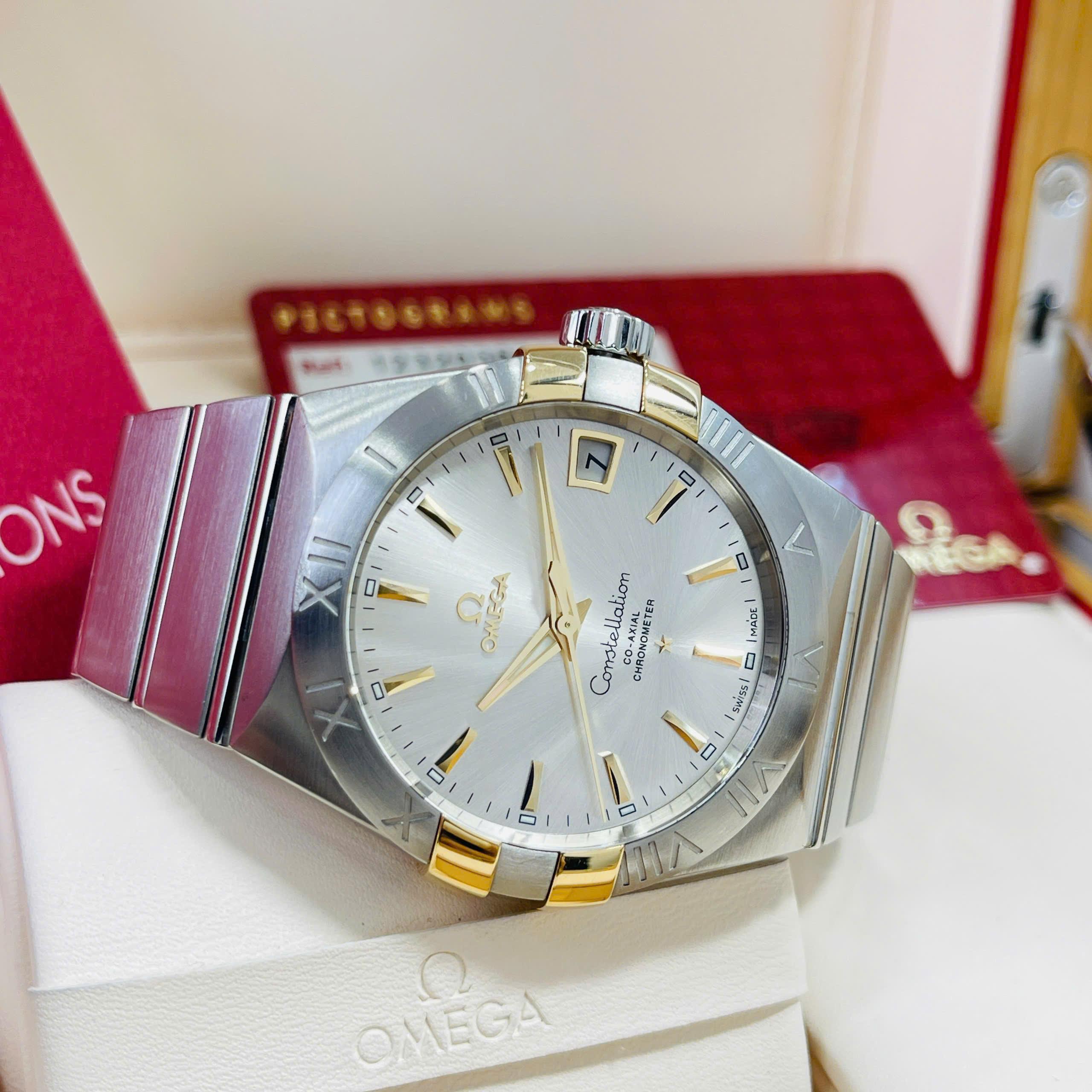 Omega Constellation Co-Axial Chronometer 38mm – Ref. 123.20.38.21.02.005