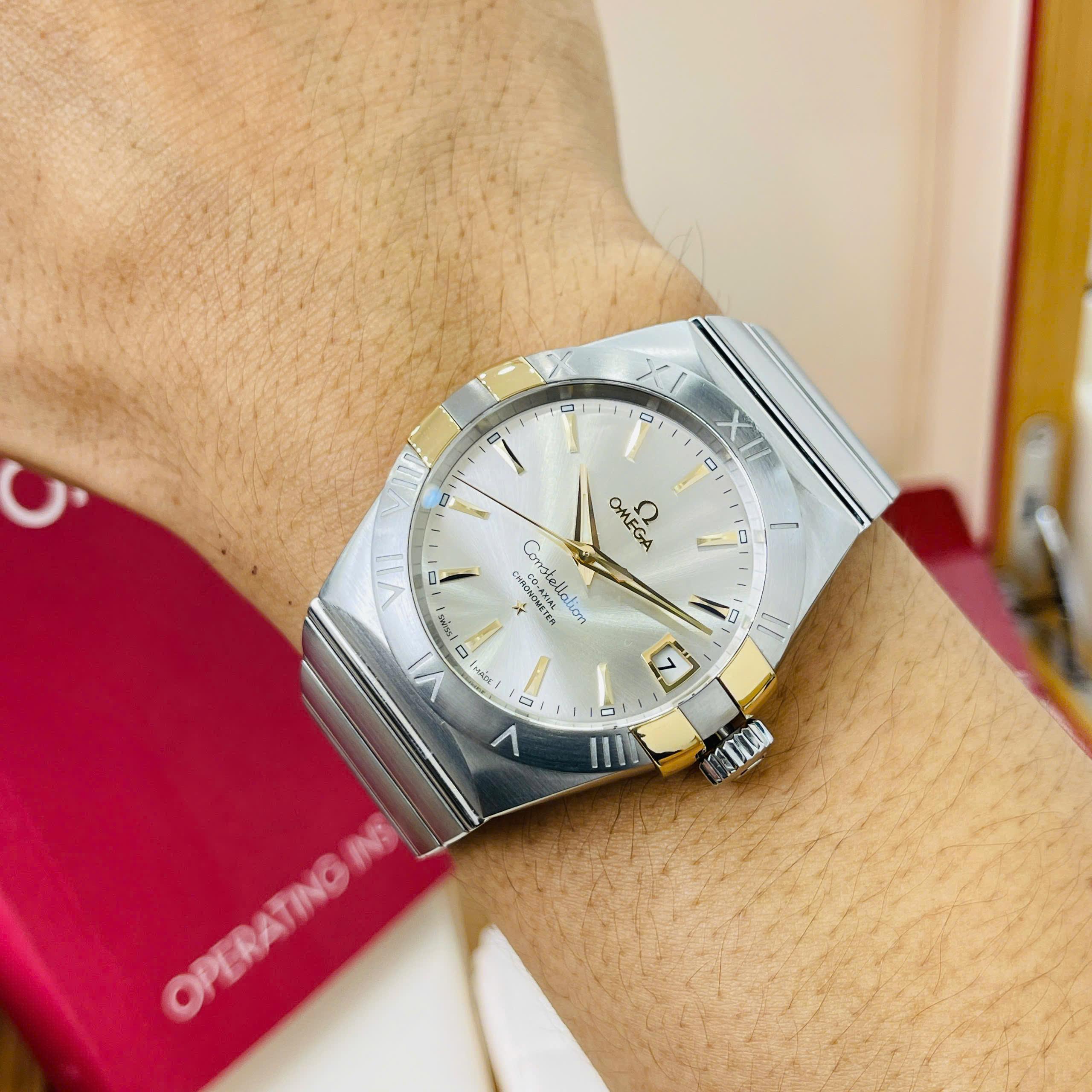 Omega Constellation Co-Axial Chronometer 38mm – Ref. 123.20.38.21.02.005