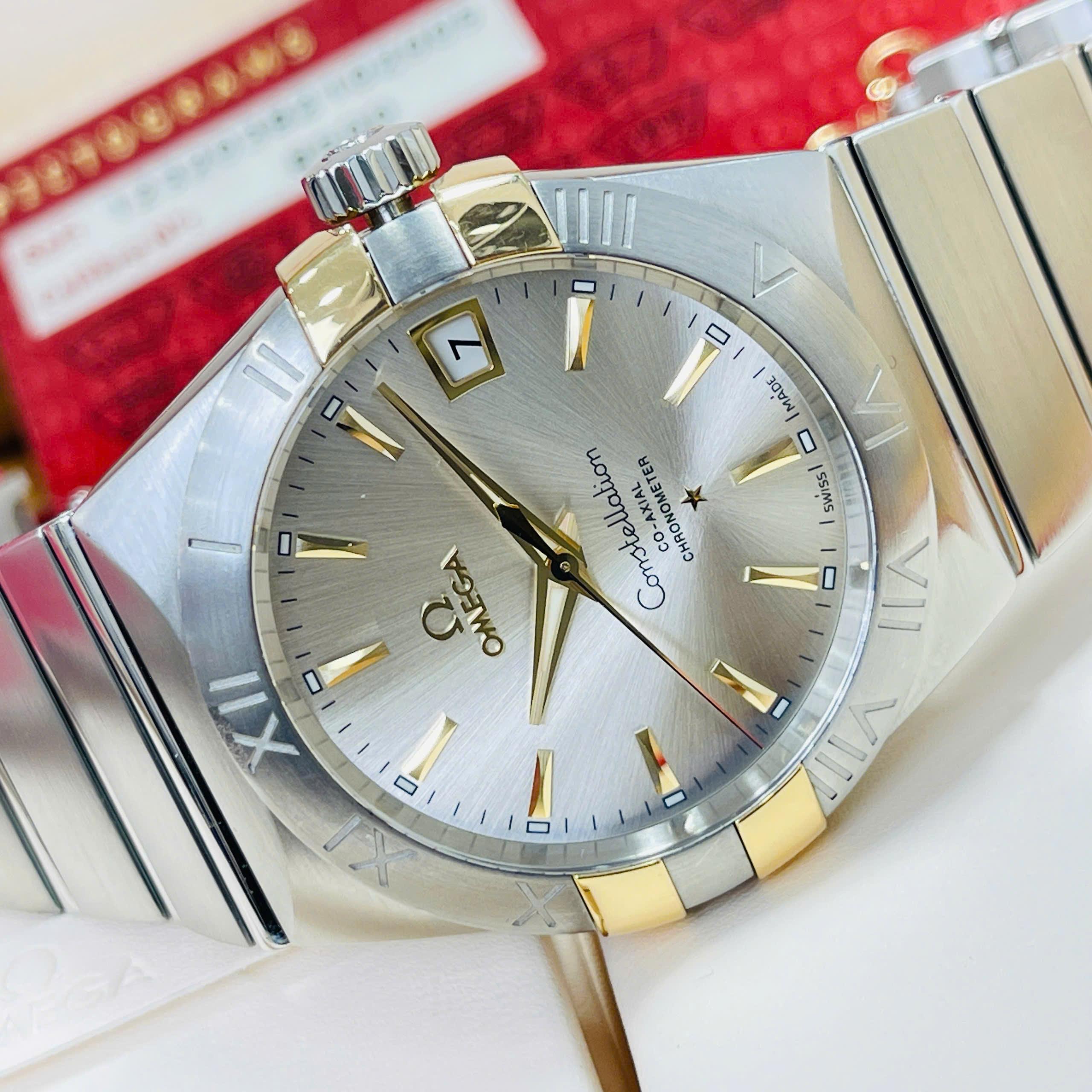 Omega Constellation Co-Axial Chronometer 38mm – Ref. 123.20.38.21.02.005