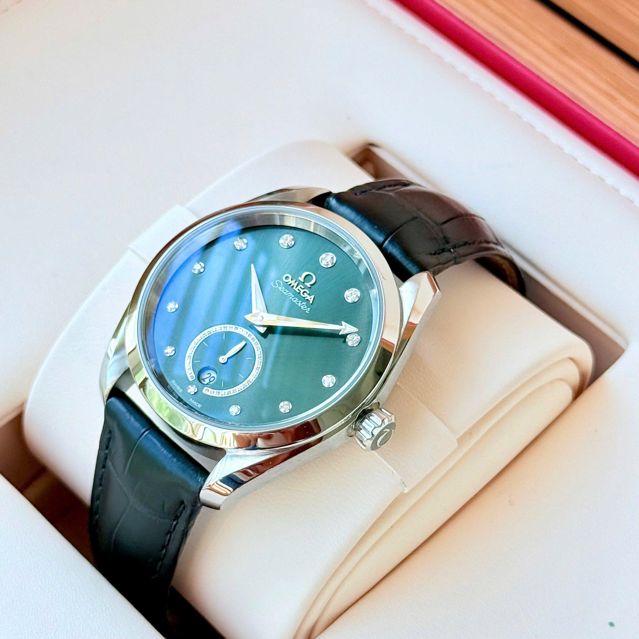 Omega Seamaster Aqua Terra 38mm 220.13.38.20.60.001 – Mặt Số Xanh Deep Green