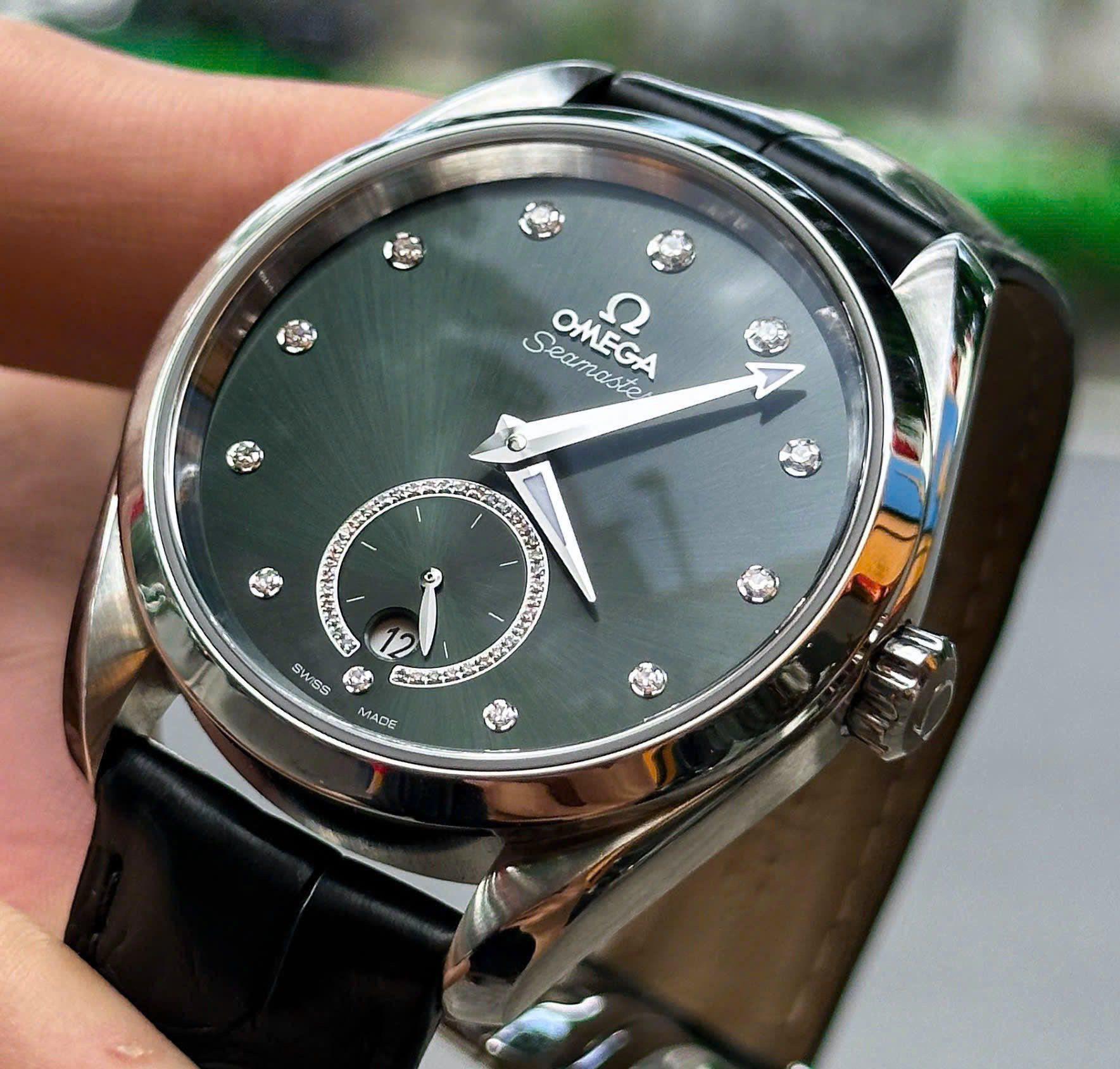 Omega Seamaster Aqua Terra 38mm 220.13.38.20.60.001 – Mặt Số Xanh Deep Green