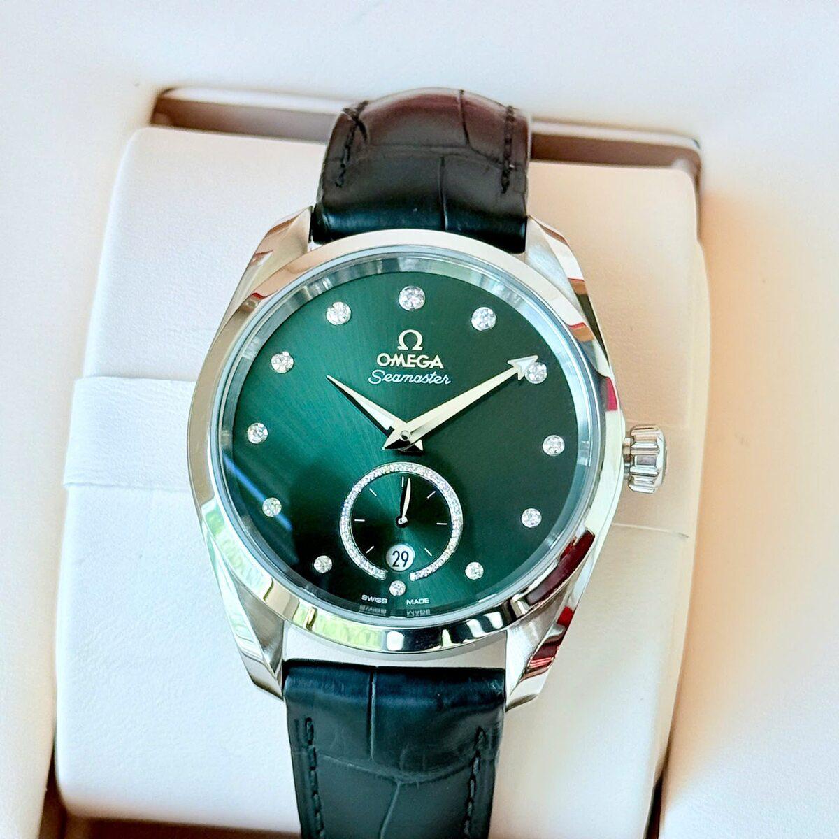 Omega Seamaster Aqua Terra 38mm 220.13.38.20.60.001 – Mặt Số Xanh Deep Green