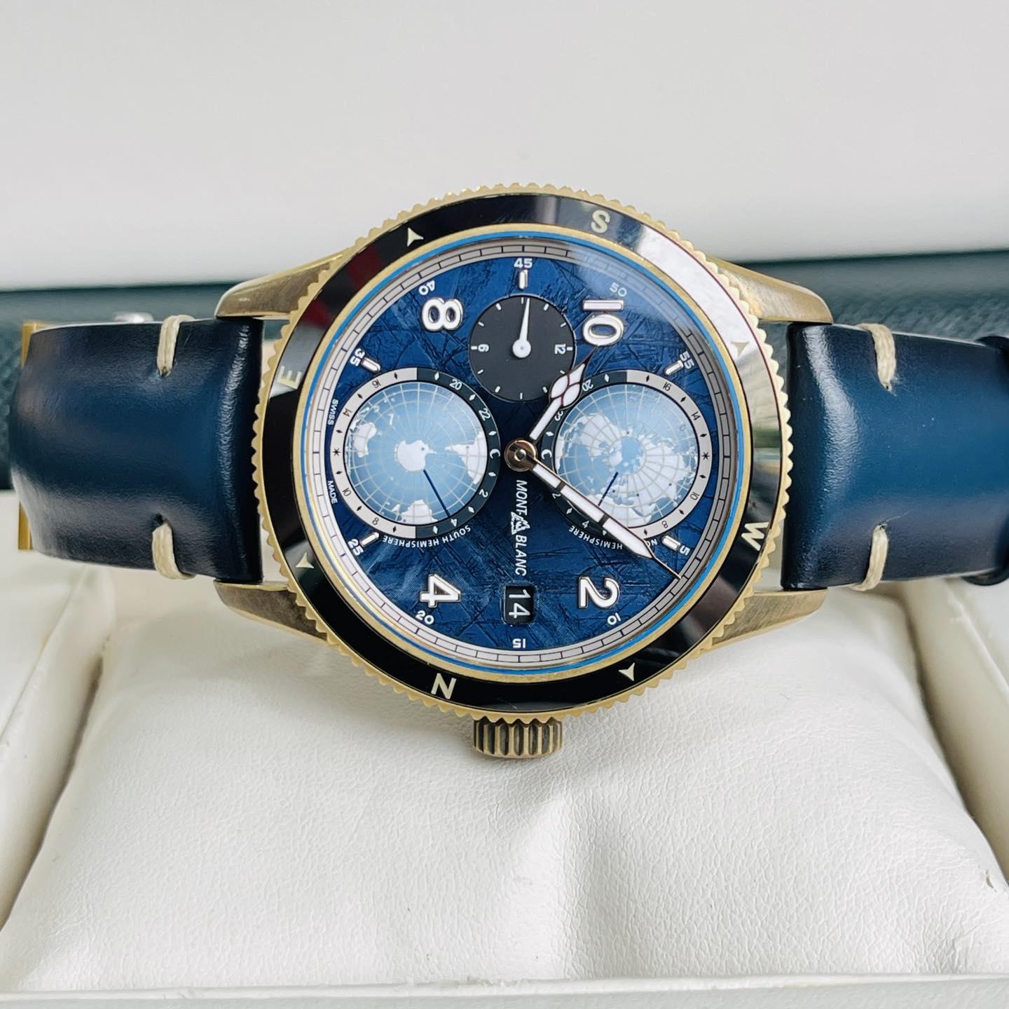Montblanc 1858 Geosphere 0 Oxygen (Ref. 129415) – Kẻ chinh phục đỉnh Everest