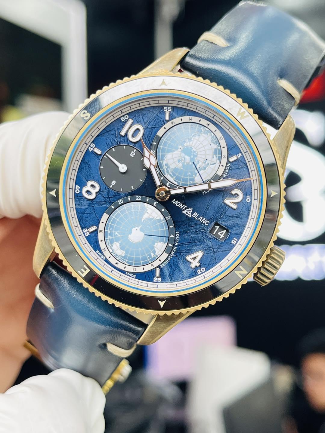Montblanc 1858 Geosphere 0 Oxygen (Ref. 129415) – Kẻ chinh phục đỉnh Everest