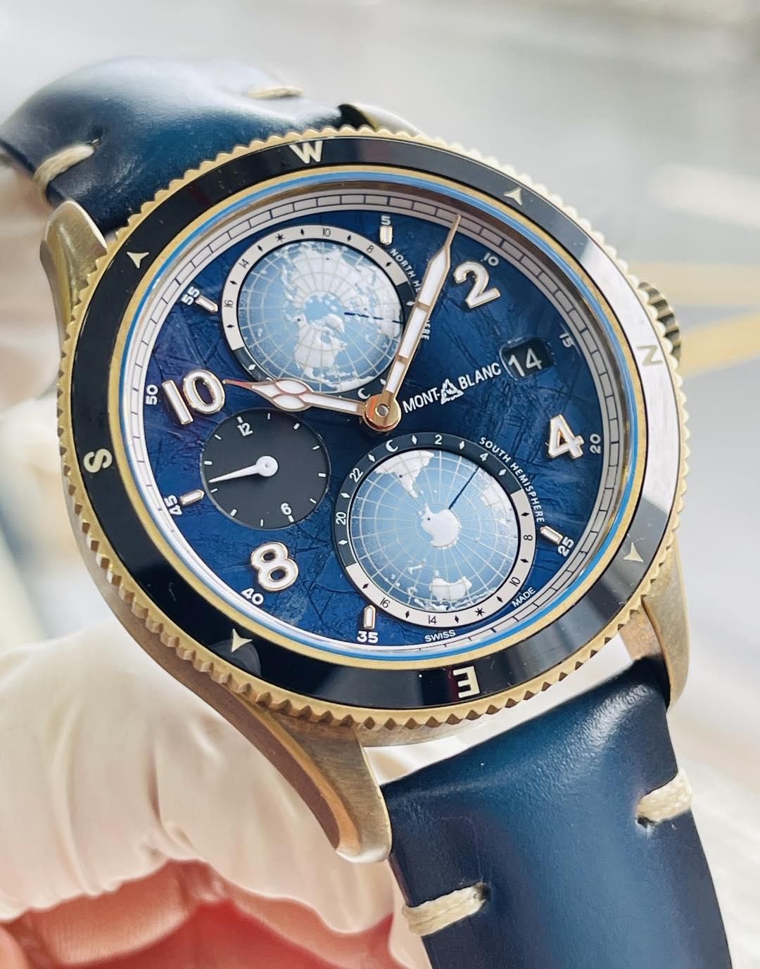 Montblanc 1858 Geosphere 0 Oxygen (Ref. 129415) – Kẻ chinh phục đỉnh Everest