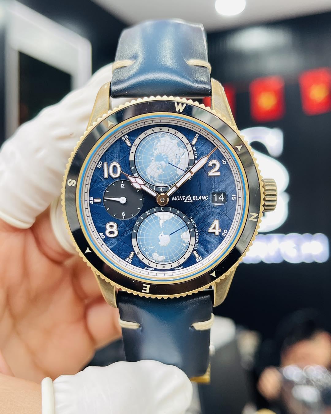 Montblanc 1858 Geosphere 0 Oxygen (Ref. 129415) – Kẻ chinh phục đỉnh Everest