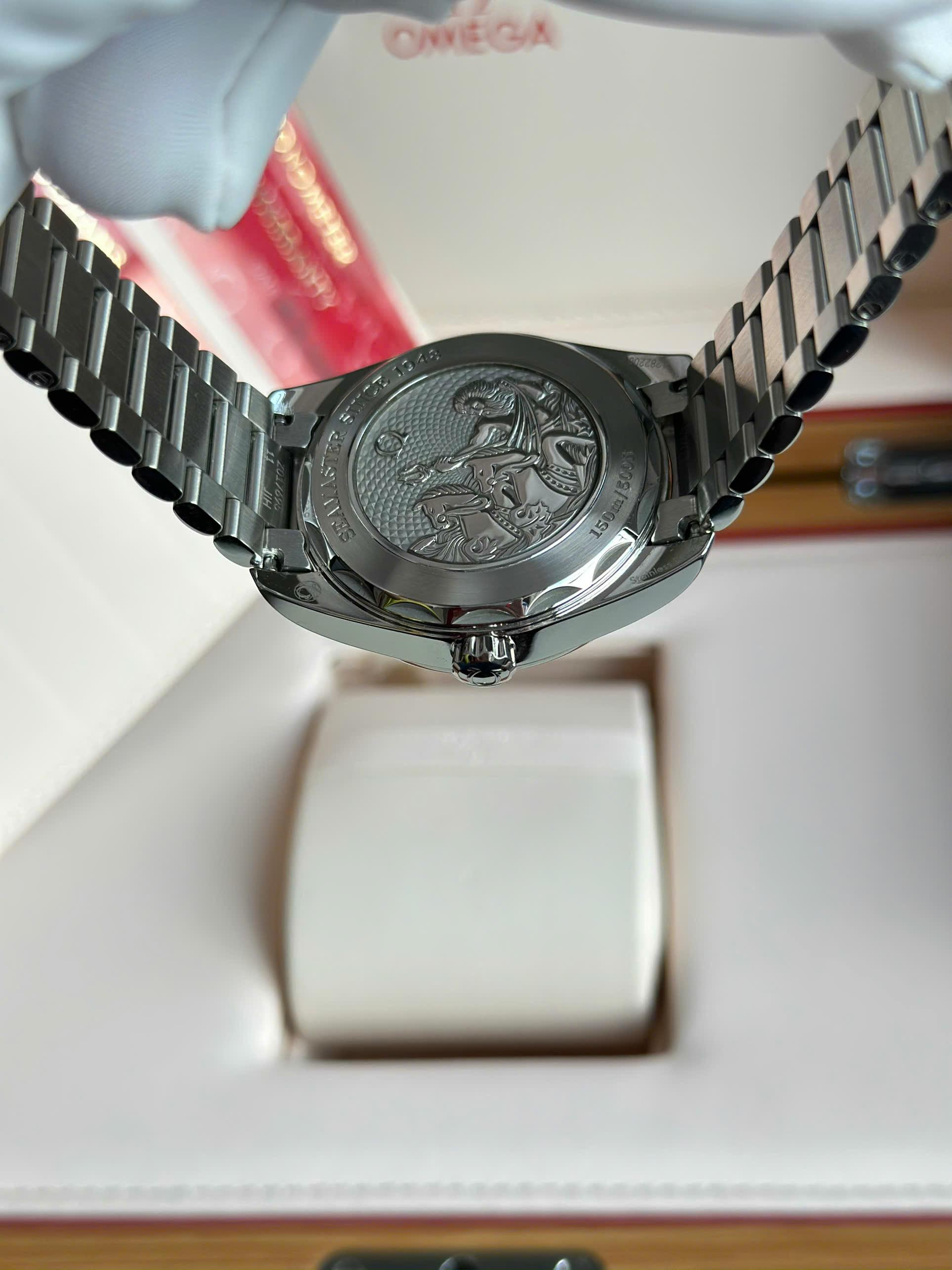 Omega Seamaster Aqua Terra 150m 38mm Ref. 220.10.38.20.03.004 Summer Blue Lướt Full 2024