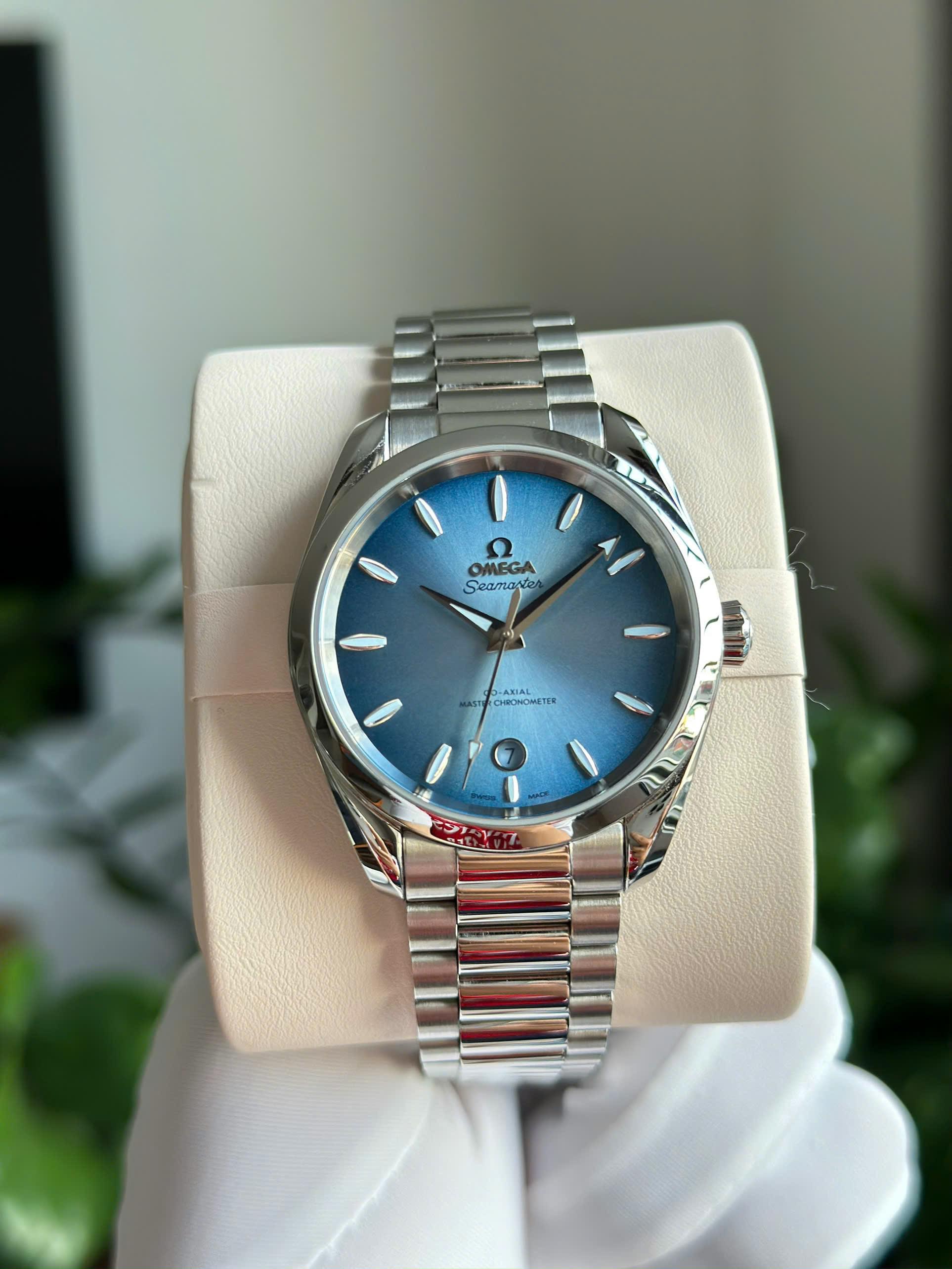 Omega Seamaster Aqua Terra 150m 38mm Ref. 220.10.38.20.03.004 Summer Blue Lướt Full 2024