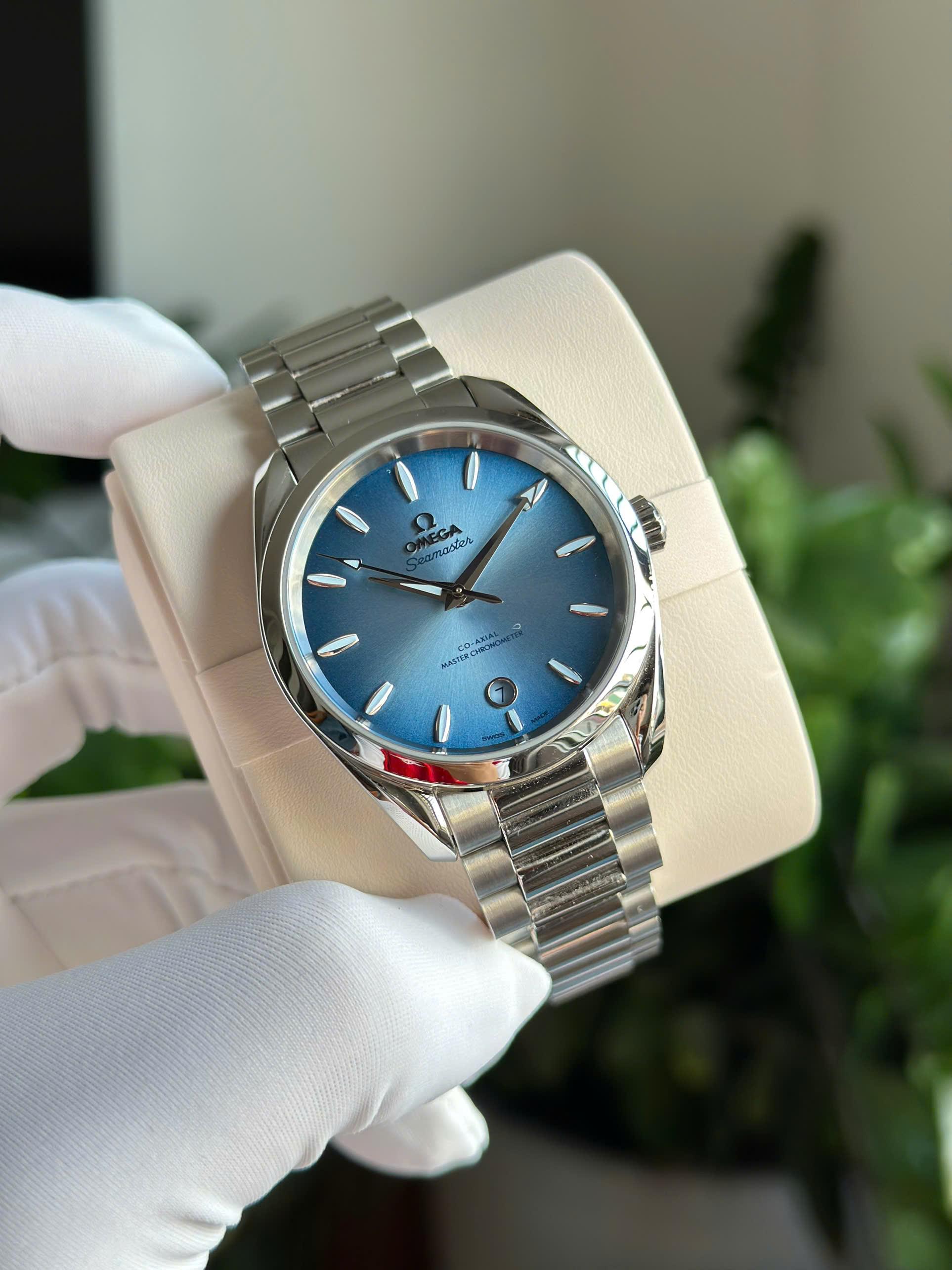Omega Seamaster Aqua Terra 150m 38mm Ref. 220.10.38.20.03.004 Summer Blue Lướt Full 2024