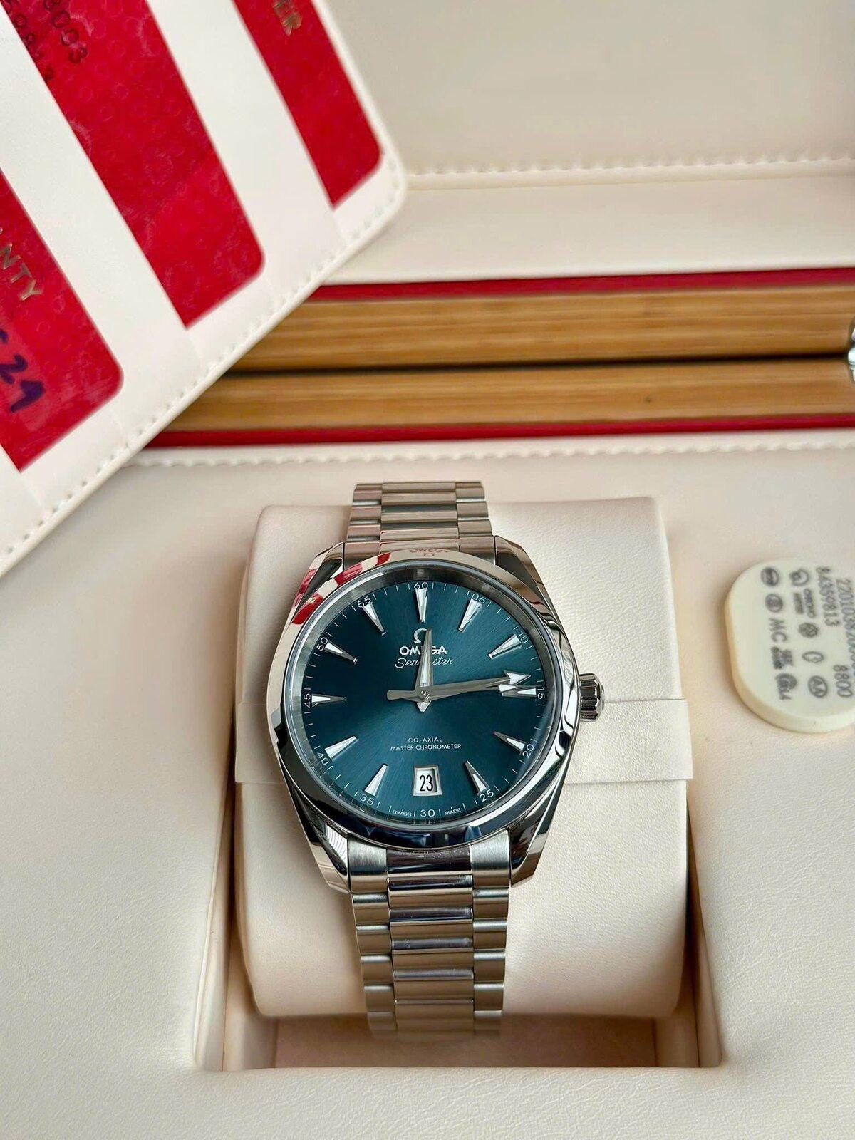 Omega Seamaster Aqua Terra Shades 150M 38mm Atlantic Blue – 220.10.38.20.03.003