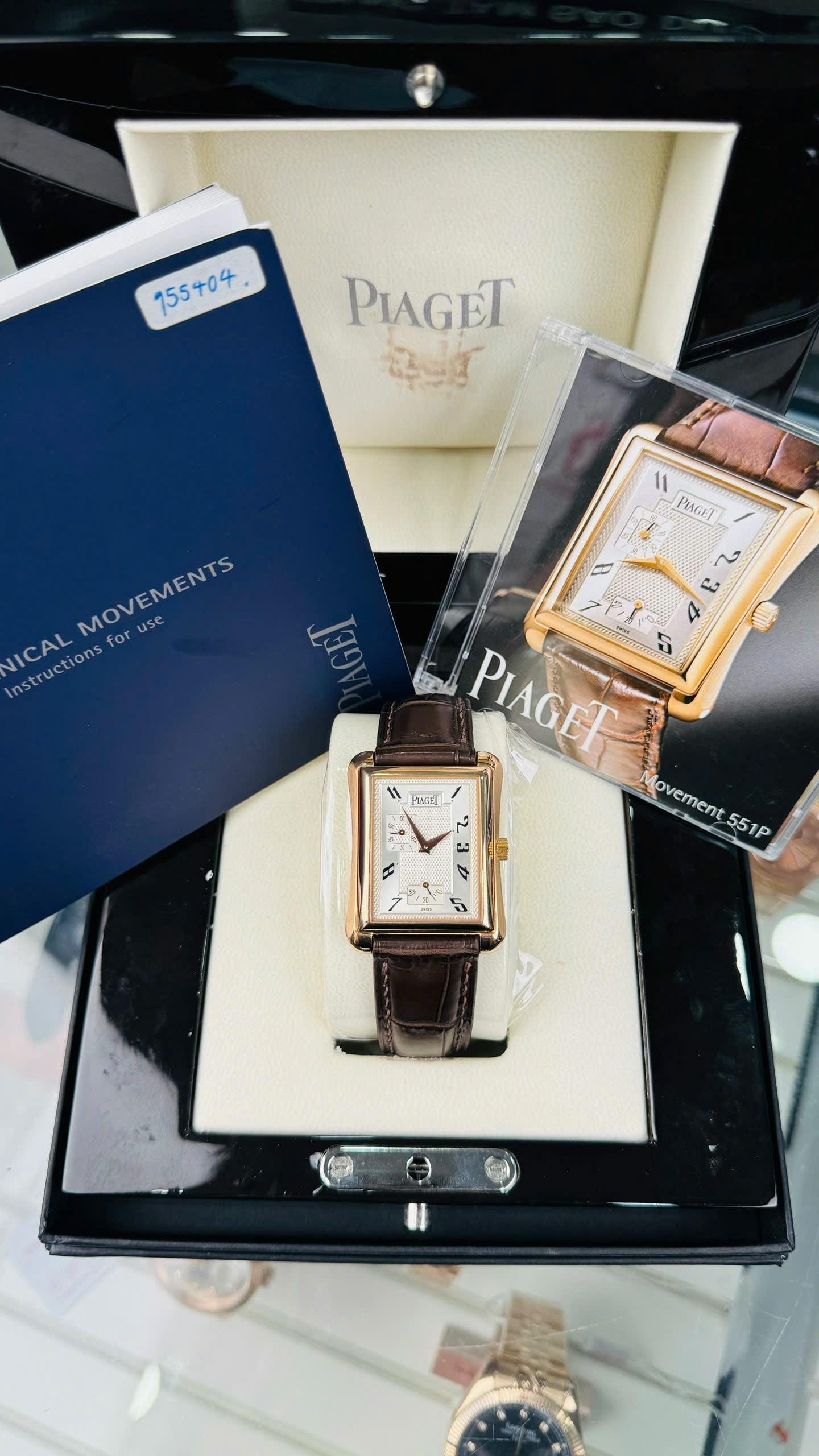 Piaget Emperador Automatic Silver Dial Power Reserve G0A25037 – Biểu tượng đẳng cấp vượt thời gian