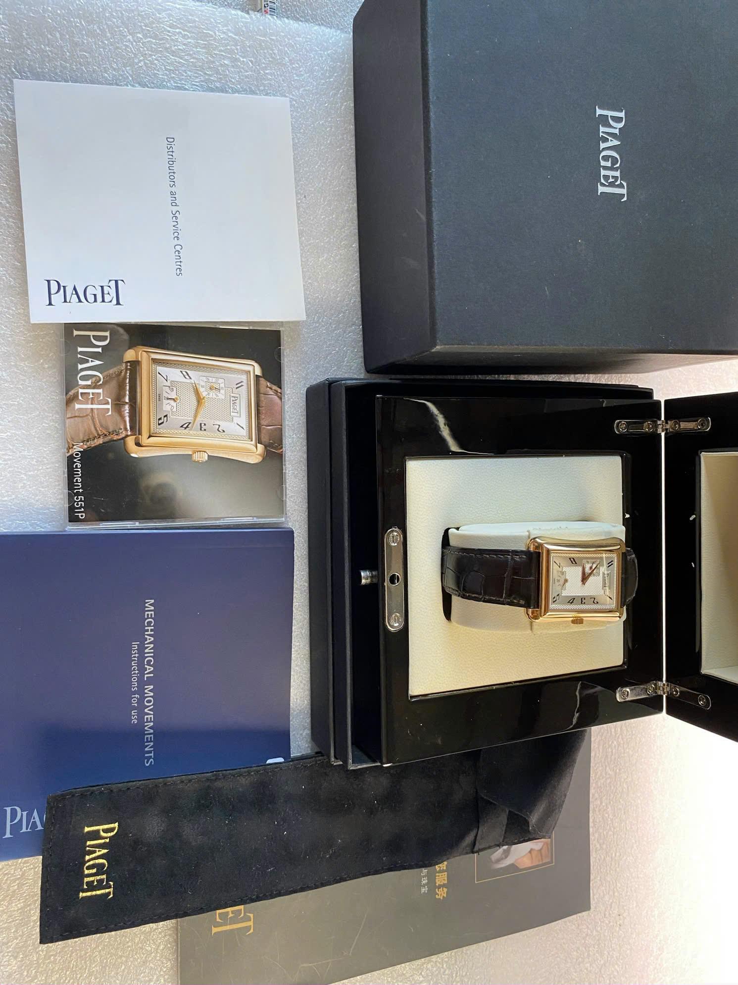 Piaget Emperador Automatic Silver Dial Power Reserve G0A25037 – Biểu tượng đẳng cấp vượt thời gian