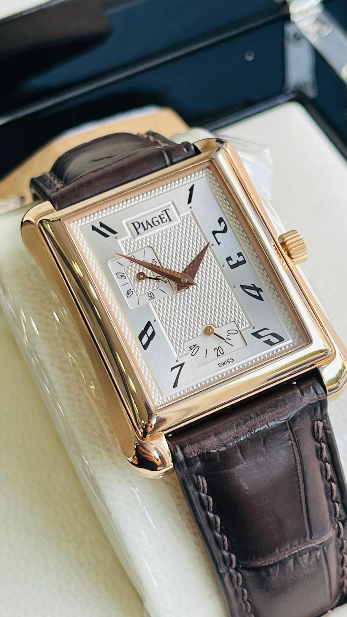 Piaget Emperador Automatic Silver Dial Power Reserve G0A25037 – Biểu tượng đẳng cấp vượt thời gian