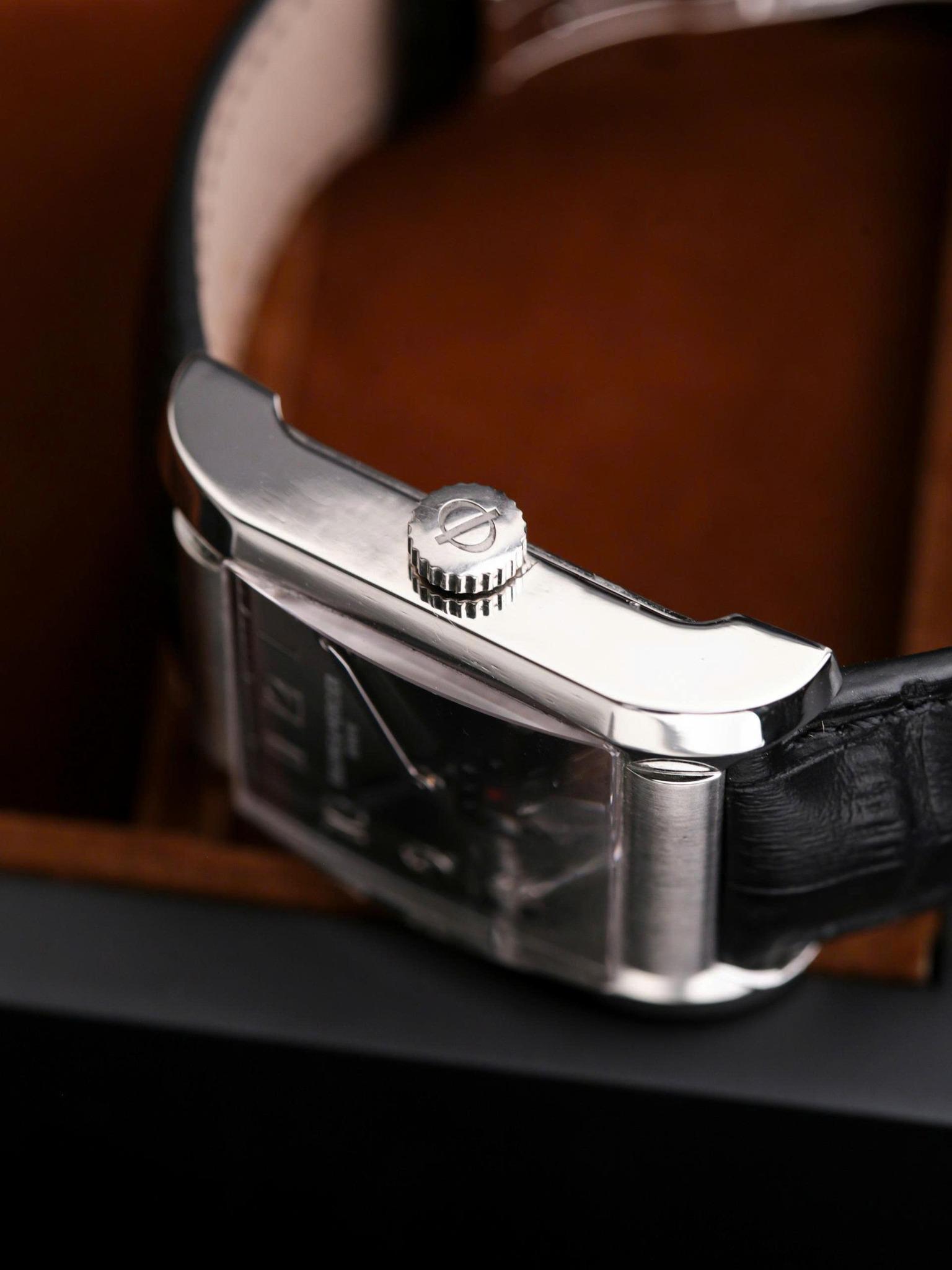 Baume & Mercier Hampton 10027 – Biểu tượng Tank Rectangular Cổ Điển