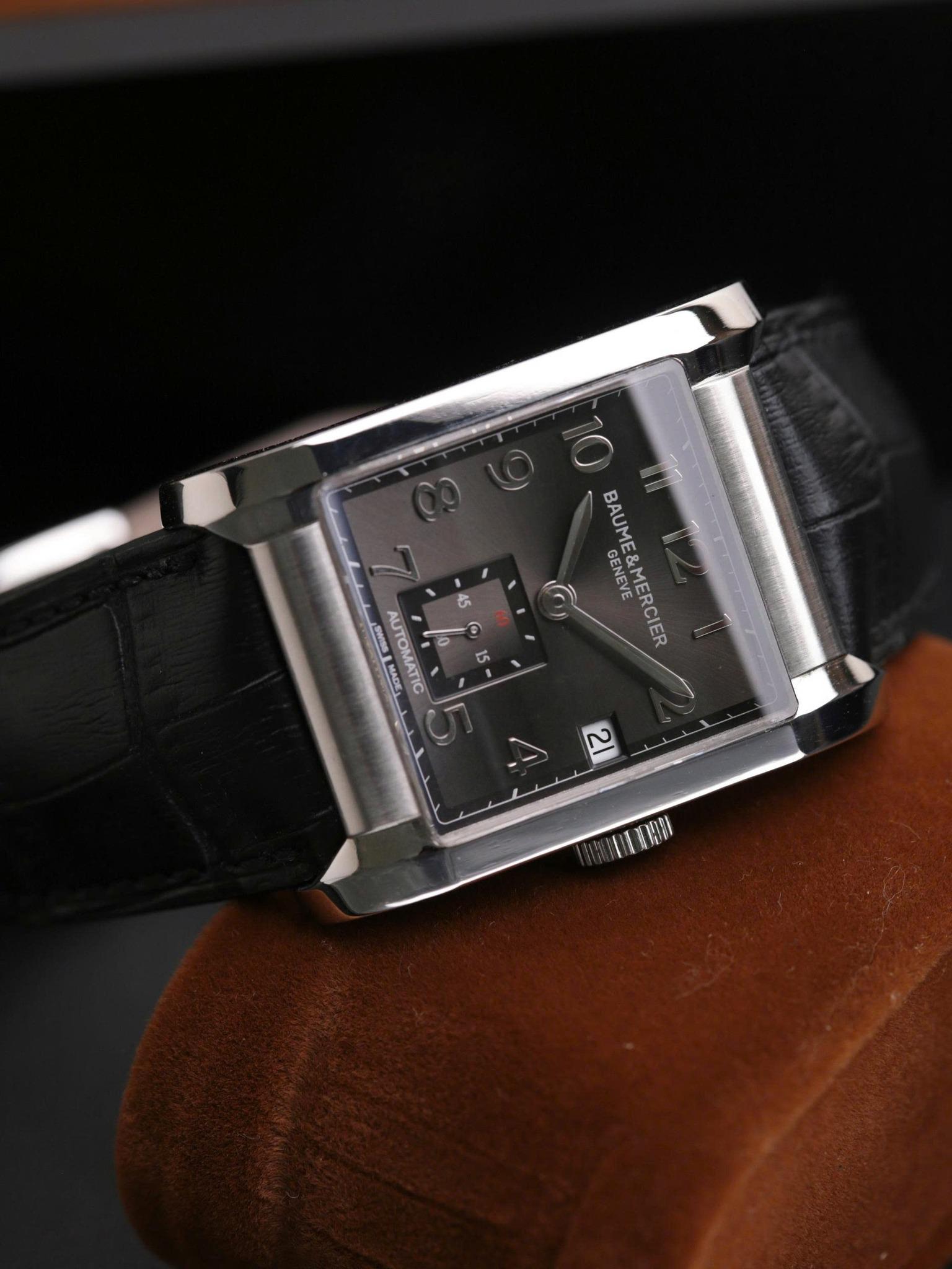 Baume & Mercier Hampton 10027 – Biểu tượng Tank Rectangular Cổ Điển