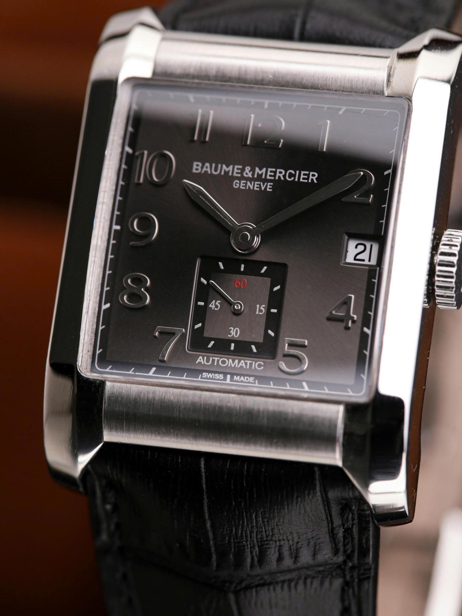 Baume & Mercier Hampton 10027 – Biểu tượng Tank Rectangular Cổ Điển