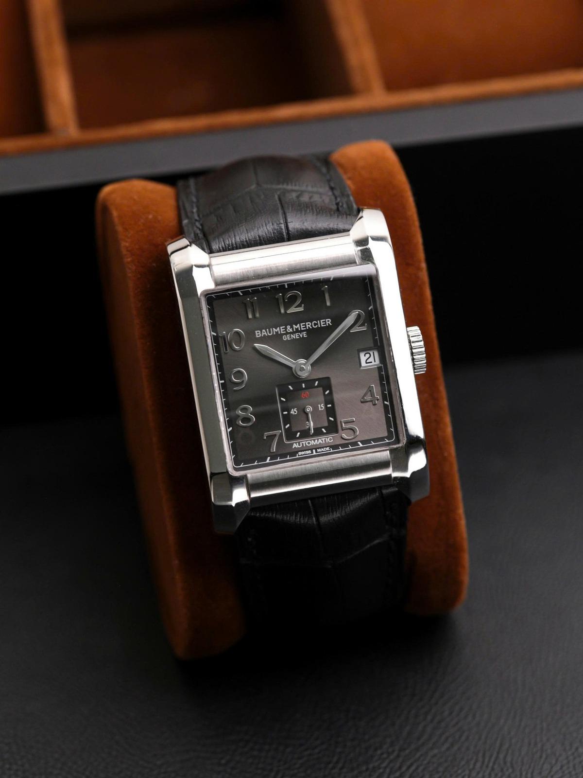Baume & Mercier Hampton 10027 – Biểu tượng Tank Rectangular Cổ Điển