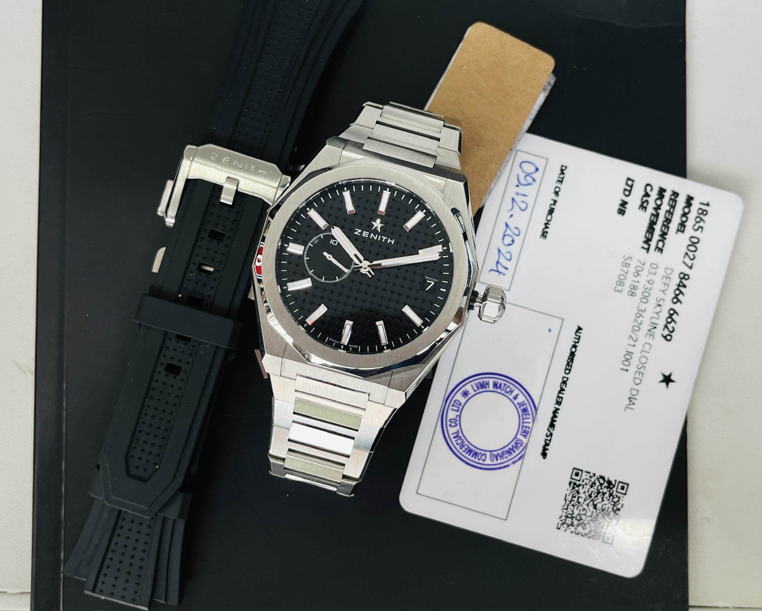 Zenith Defy Skyline 03.9300.3620/21.I001 41mm – Cỗ máy thể thao chuẩn Swiss Made