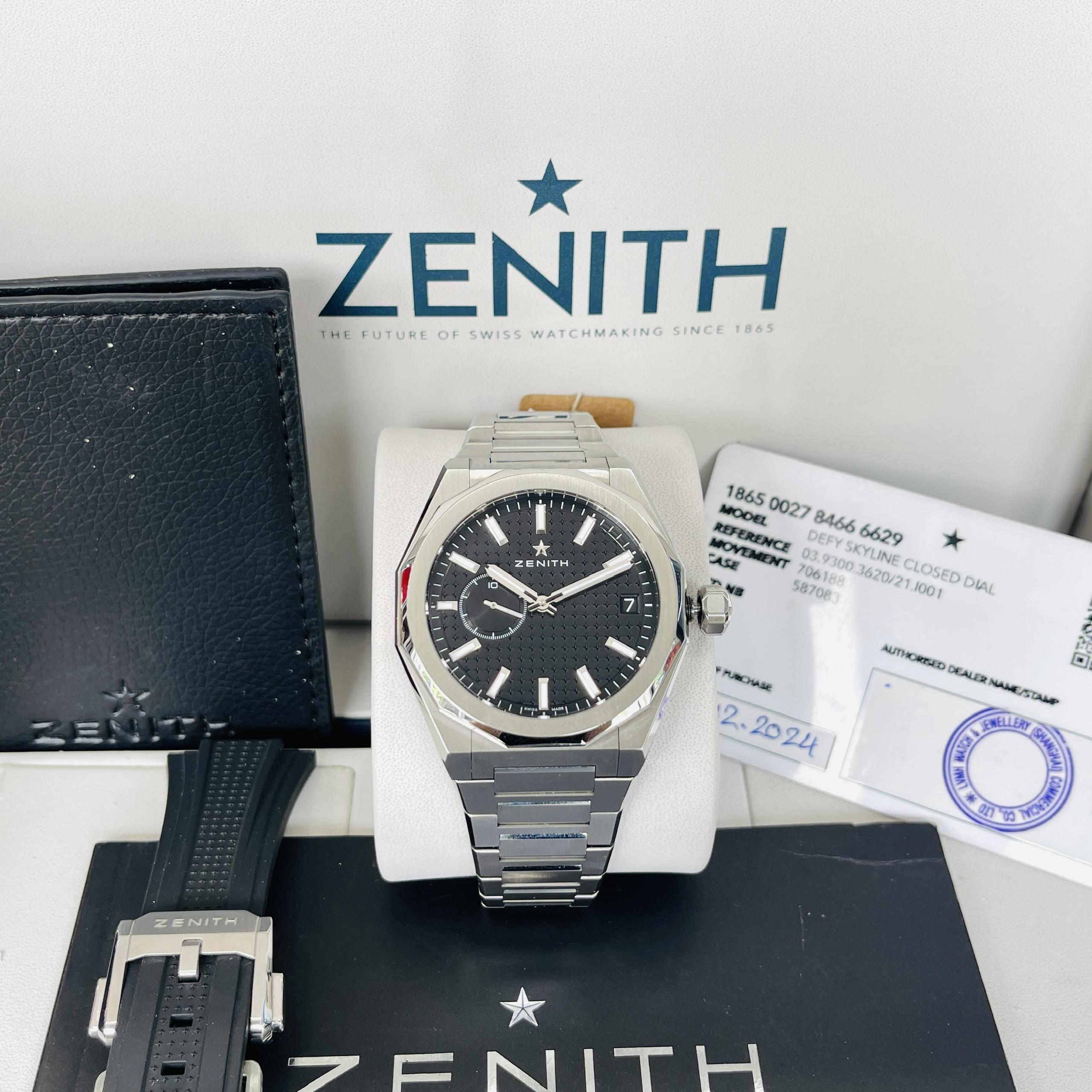 Zenith Defy Skyline 03.9300.3620/21.I001 41mm – Cỗ máy thể thao chuẩn Swiss Made