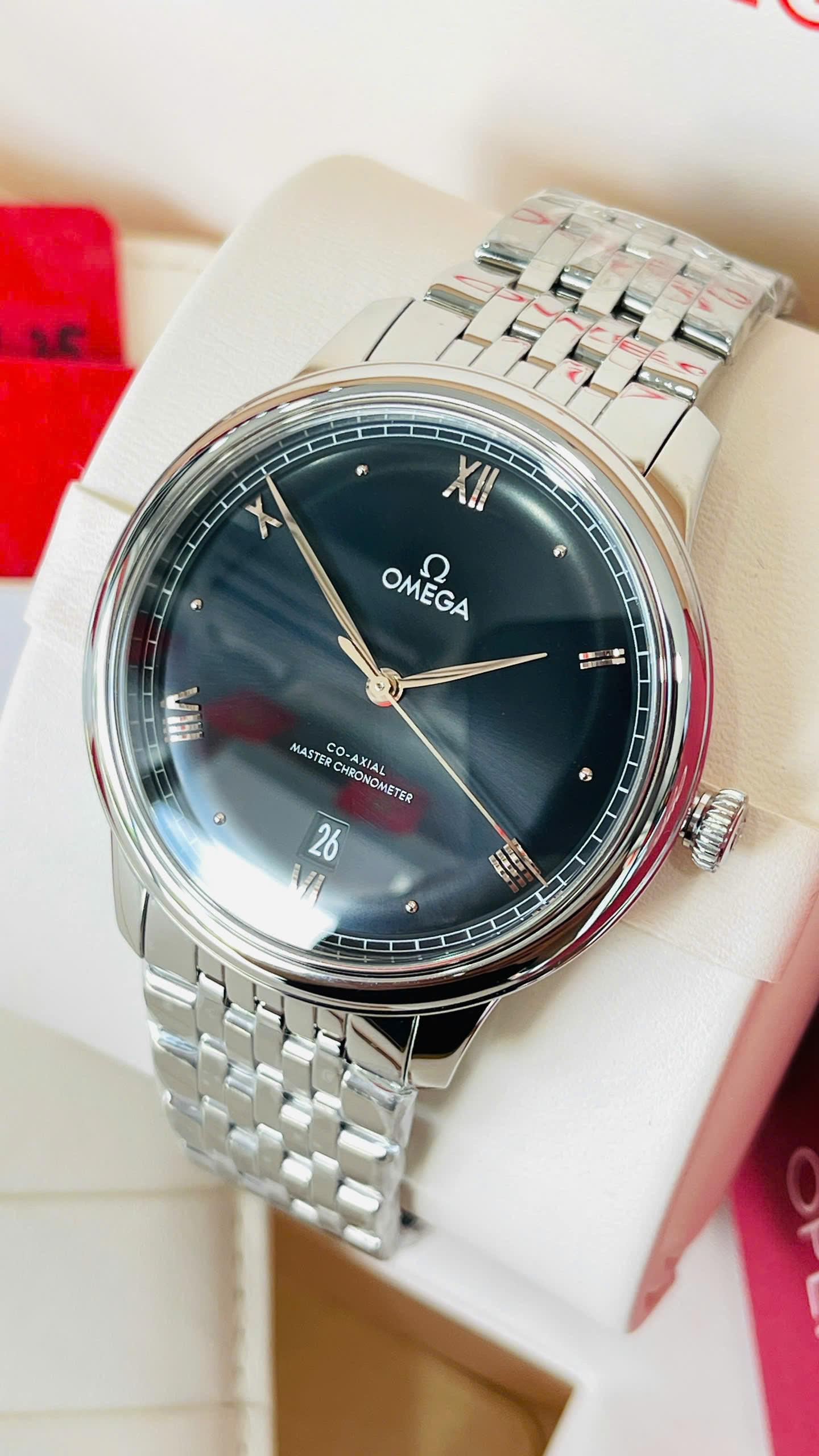 OMEGA De Ville Prestige 40mm 434.10.40.20.01.001 Like New 99% – Hàng Trưng Bày Fullbox, Date 2025