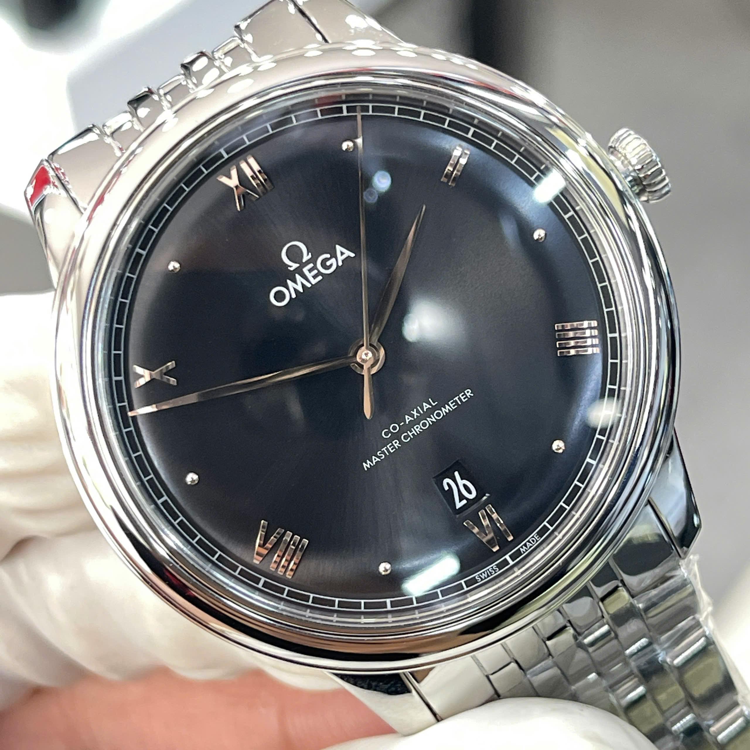 OMEGA De Ville Prestige 40mm 434.10.40.20.01.001 Like New 99% – Hàng Trưng Bày Fullbox, Date 2025