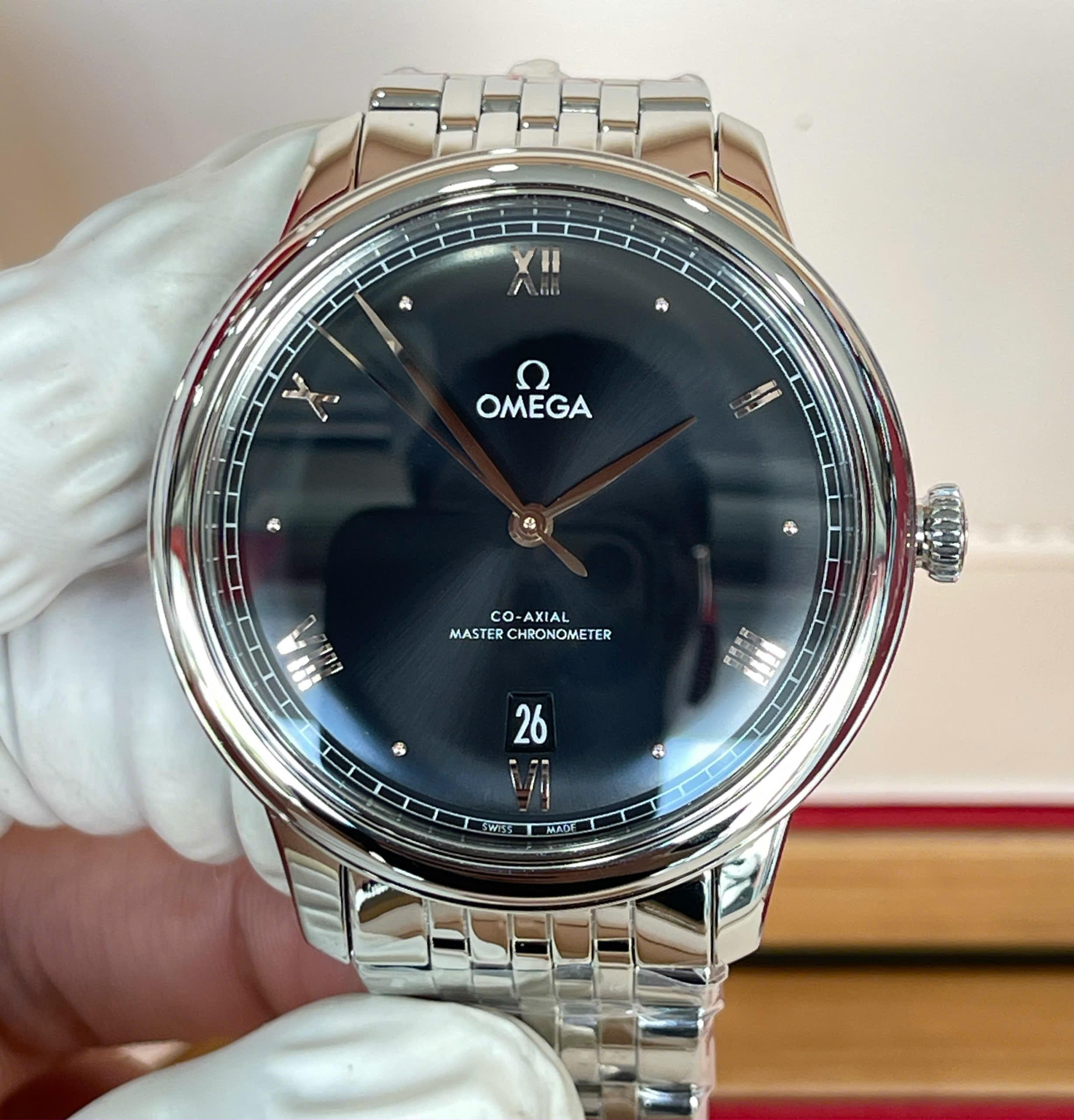 OMEGA De Ville Prestige 40mm 434.10.40.20.01.001 Like New 99% – Hàng Trưng Bày Fullbox, Date 2025