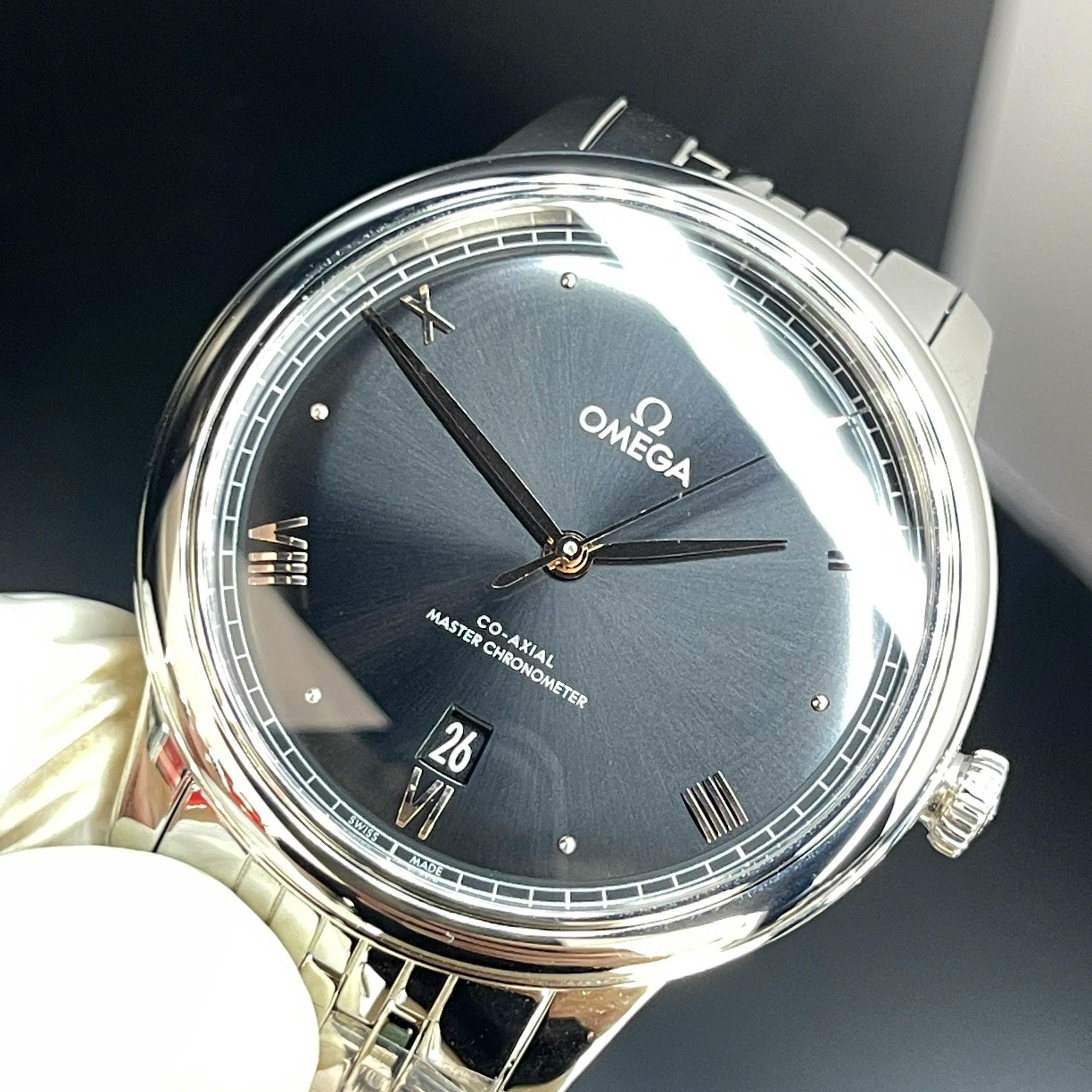 OMEGA De Ville Prestige 40mm 434.10.40.20.01.001 Like New 99% – Hàng Trưng Bày Fullbox, Date 2025