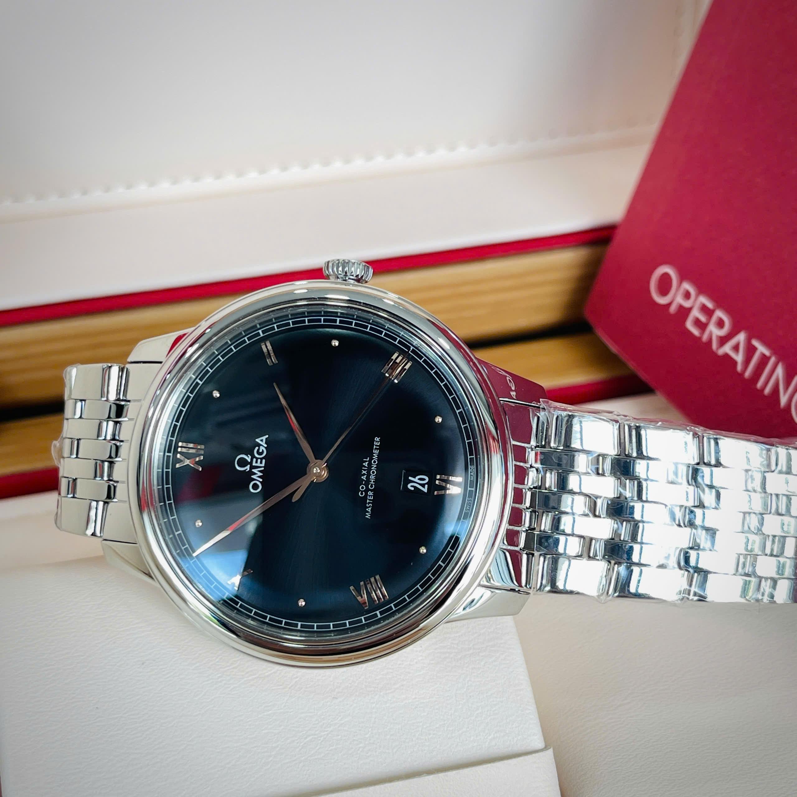 OMEGA De Ville Prestige 40mm 434.10.40.20.01.001 Like New 99% – Hàng Trưng Bày Fullbox, Date 2025