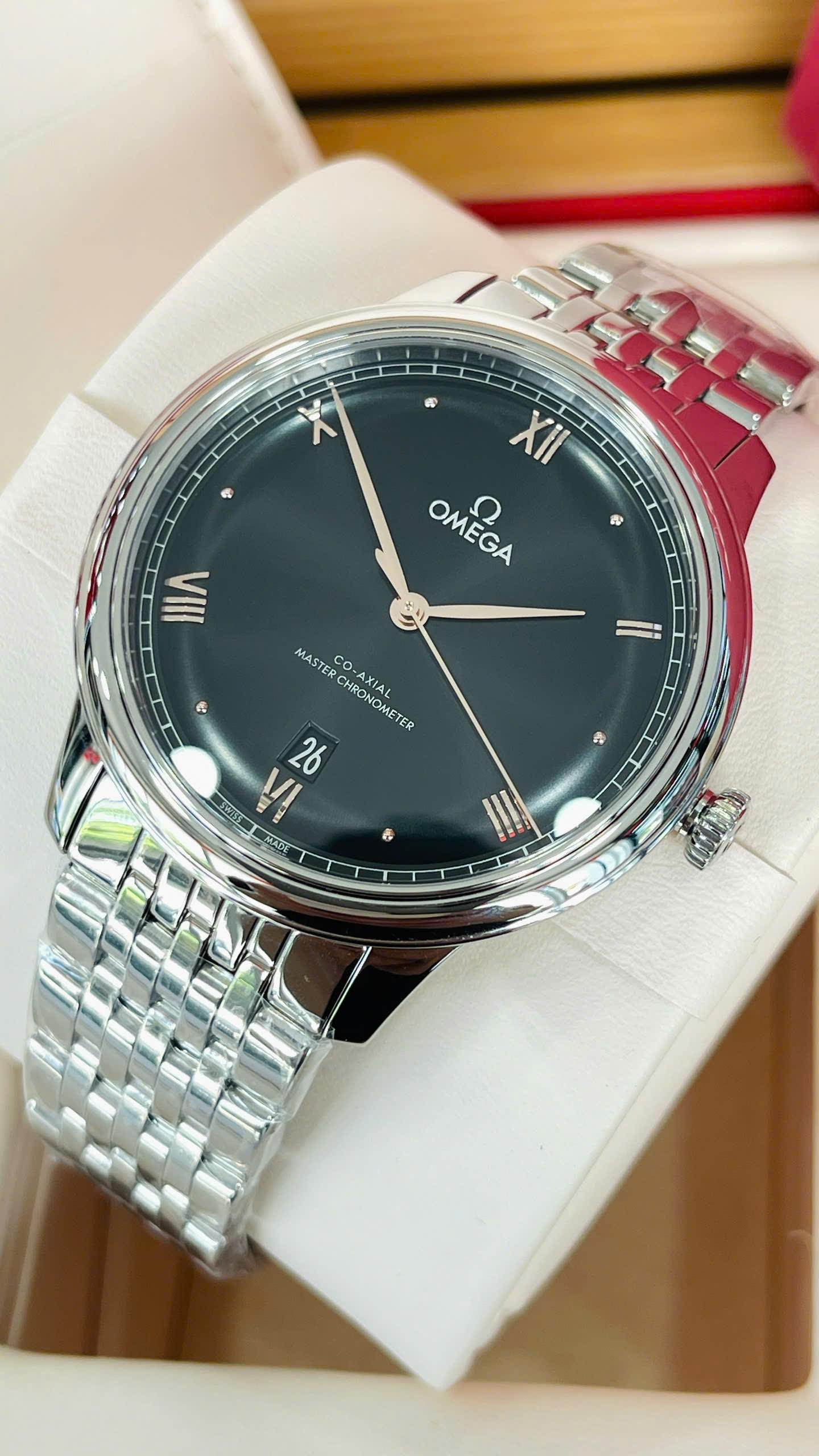 OMEGA De Ville Prestige 40mm 434.10.40.20.01.001 Like New 99% – Hàng Trưng Bày Fullbox, Date 2025