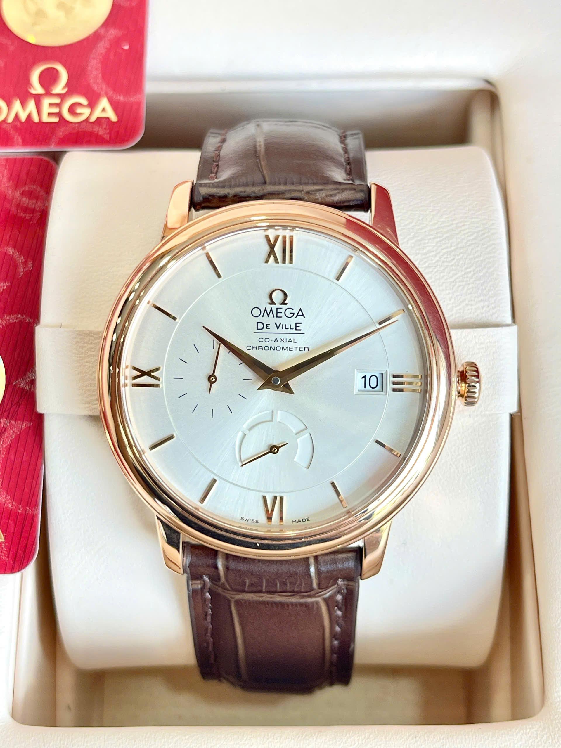 Omega De Ville Prestige Co-Axial Chronometer 39.5mm – Ref. 424.53.40.21.02.001