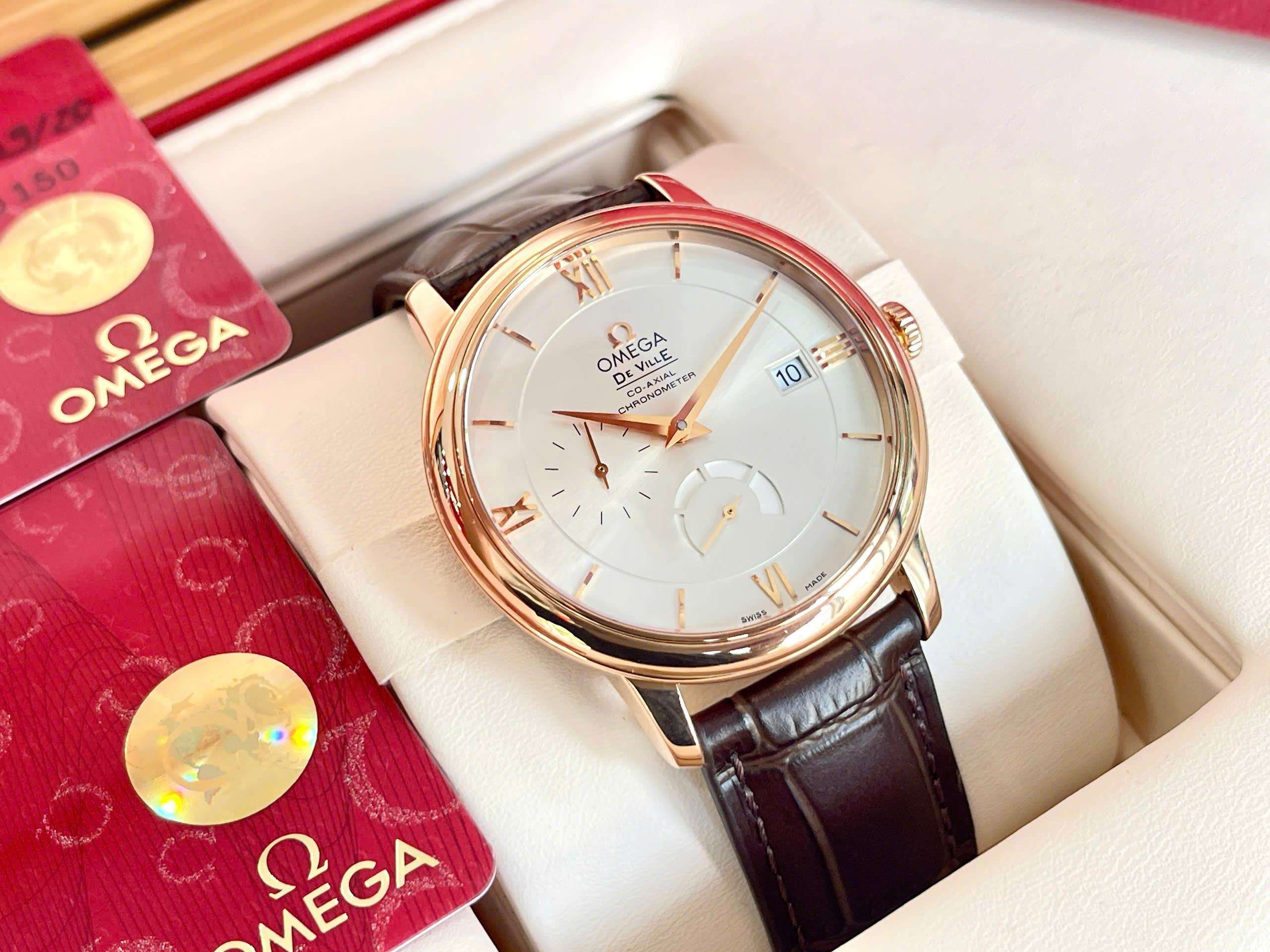 Omega De Ville Prestige Co-Axial Chronometer 39.5mm – Ref. 424.53.40.21.02.001