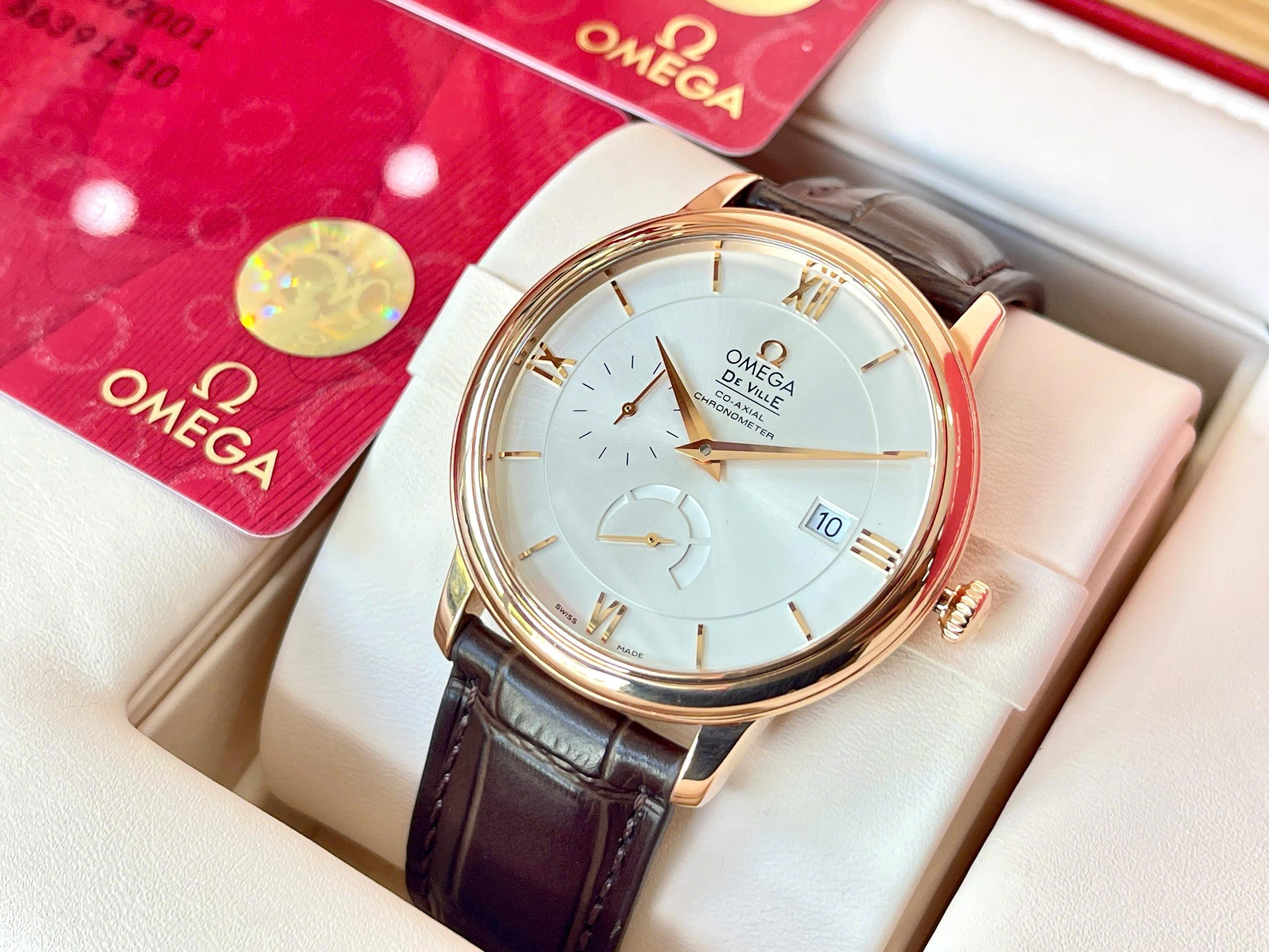 Omega De Ville Prestige Co-Axial Chronometer 39.5mm – Ref. 424.53.40.21.02.001