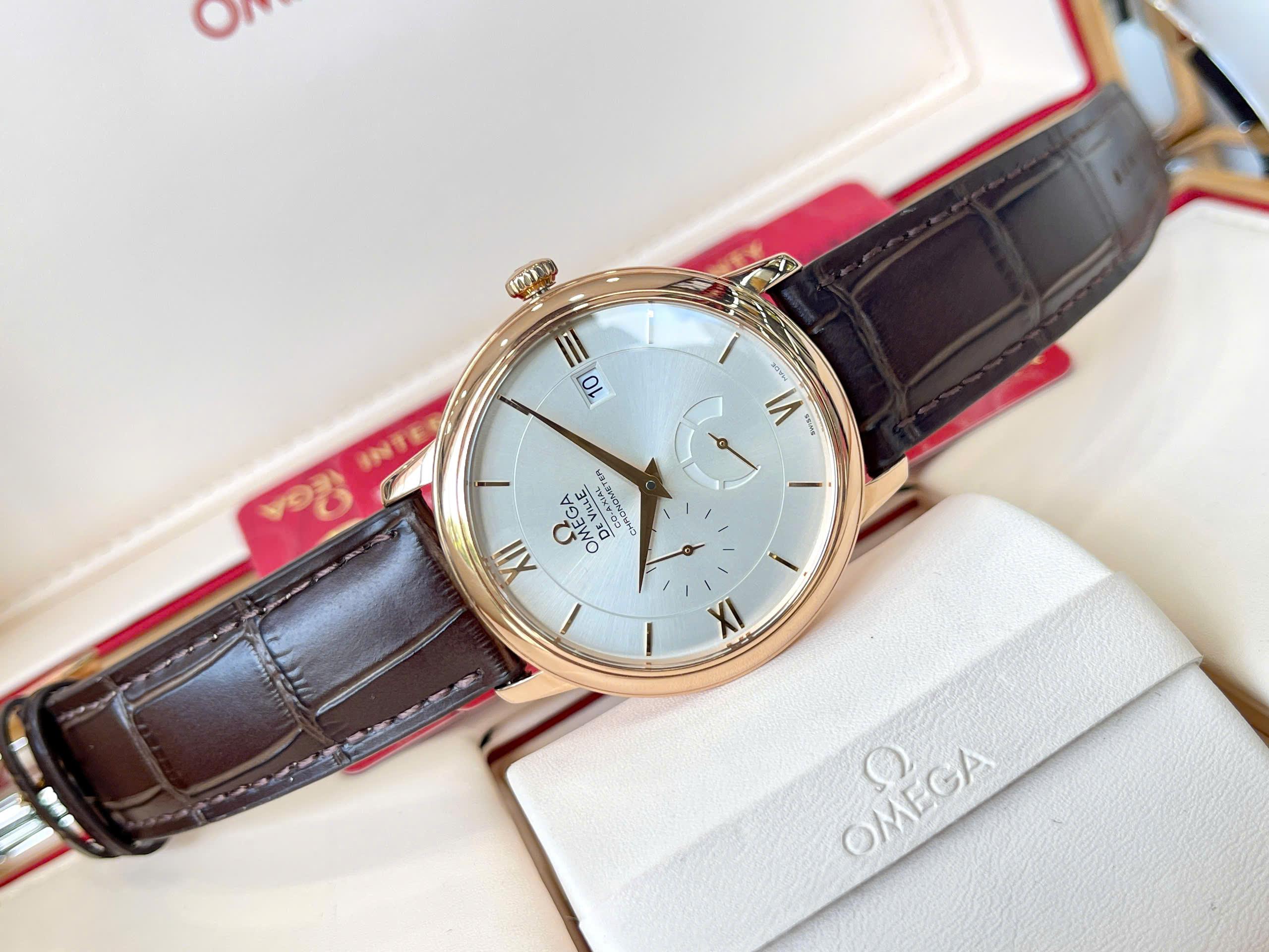 Omega De Ville Prestige Co-Axial Chronometer 39.5mm – Ref. 424.53.40.21.02.001