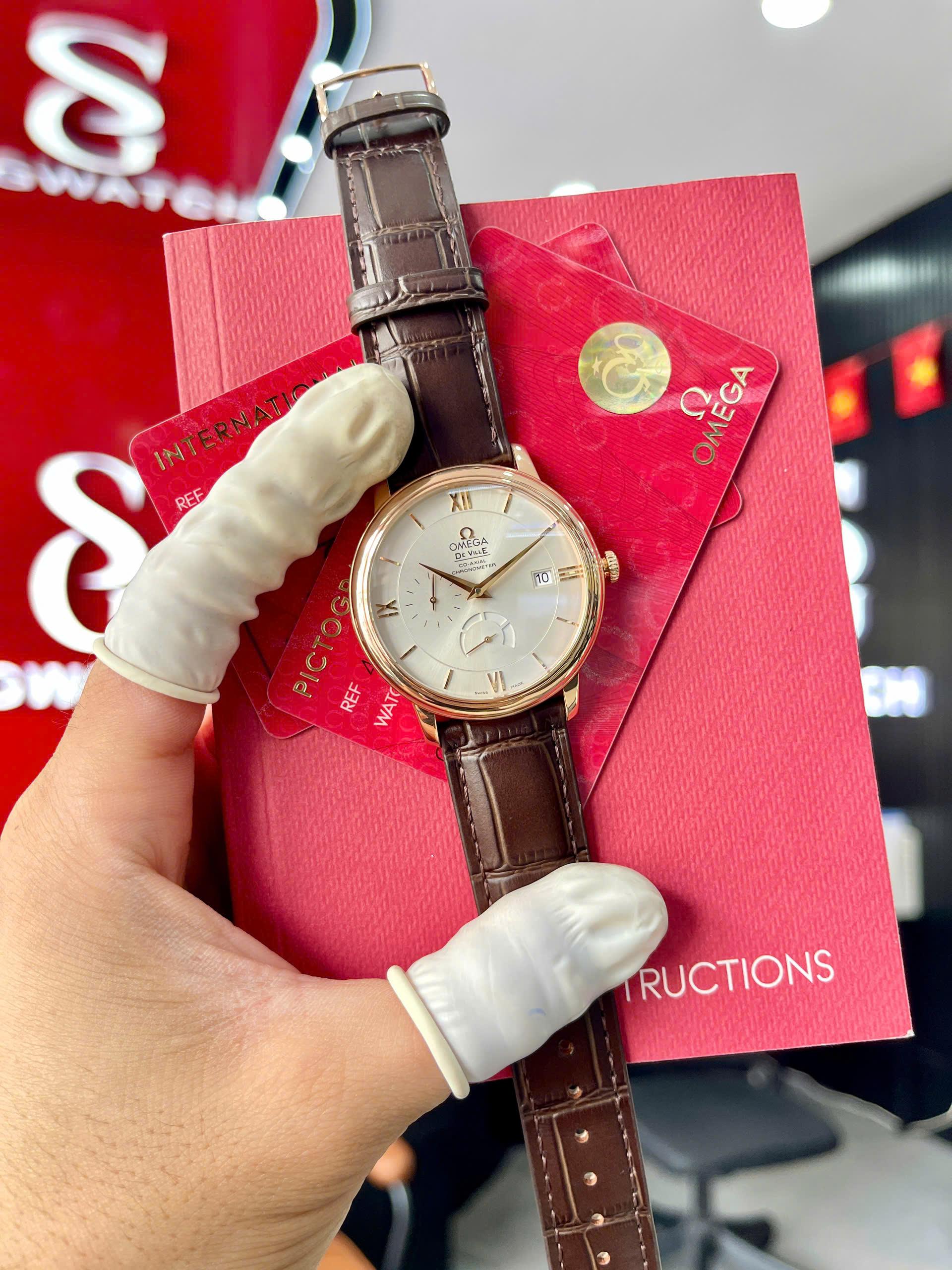 Omega De Ville Prestige Co-Axial Chronometer 39.5mm – Ref. 424.53.40.21.02.001