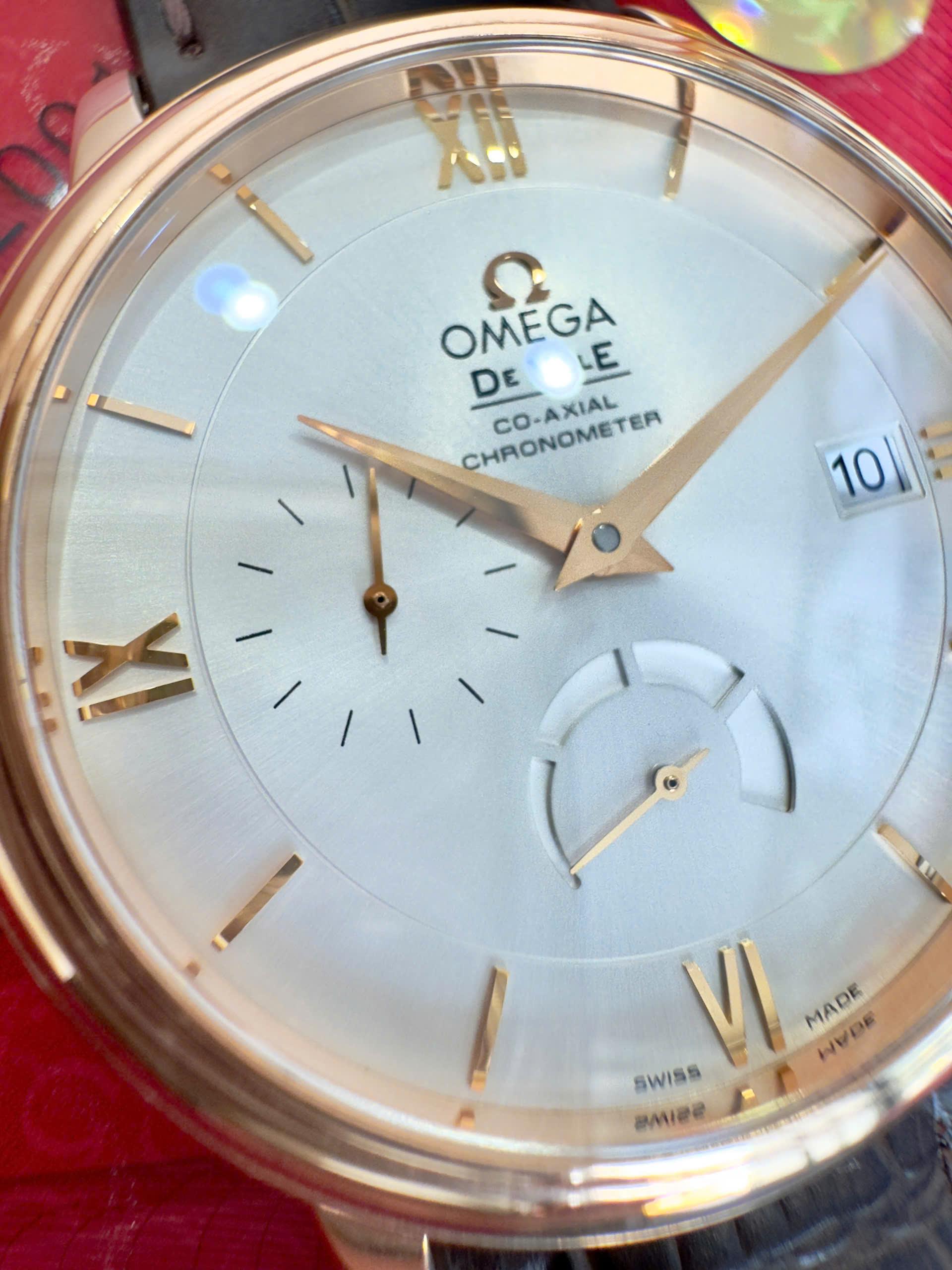 Omega De Ville Prestige Co-Axial Chronometer 39.5mm – Ref. 424.53.40.21.02.001