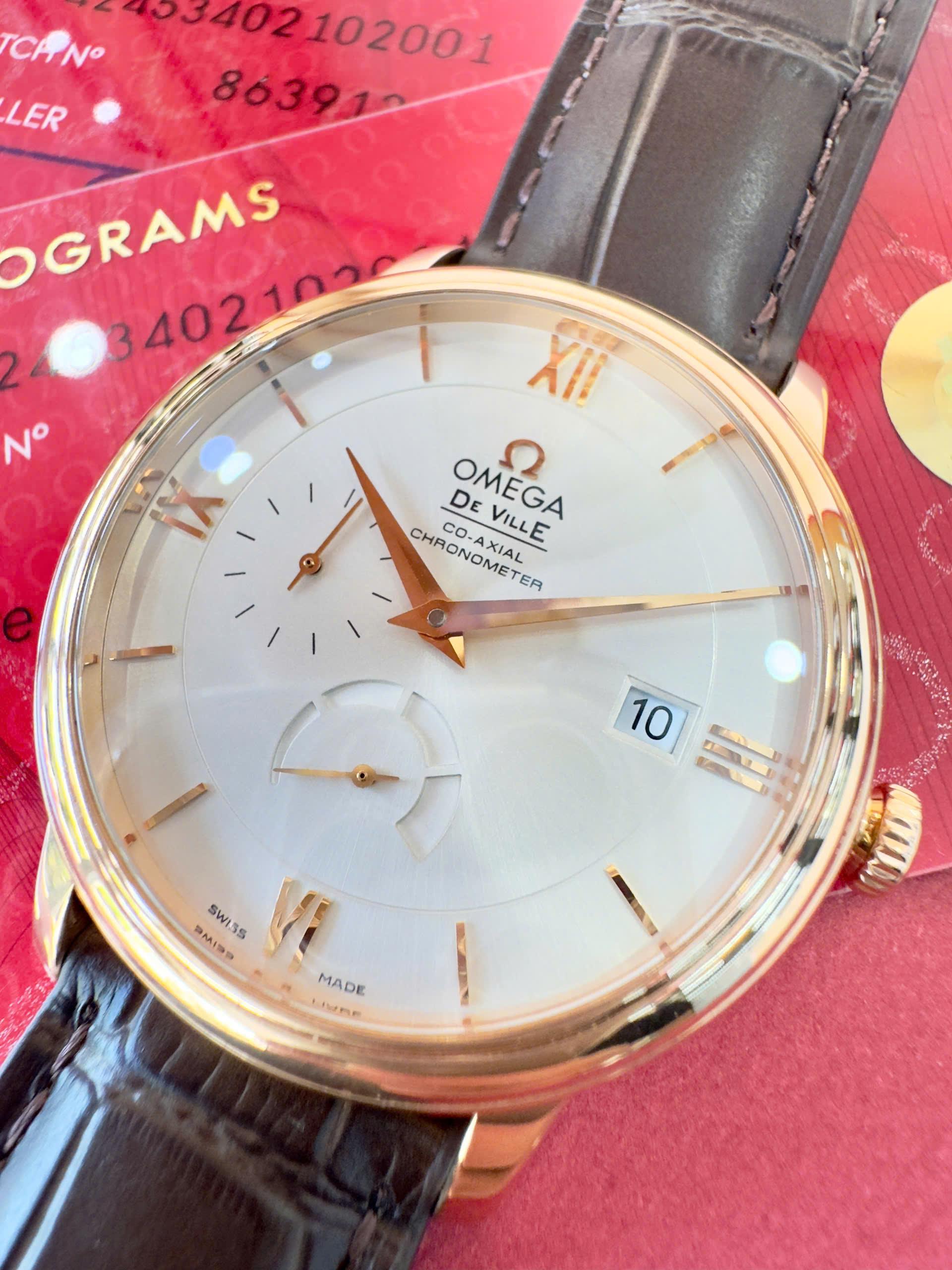 Omega De Ville Prestige Co-Axial Chronometer 39.5mm – Ref. 424.53.40.21.02.001