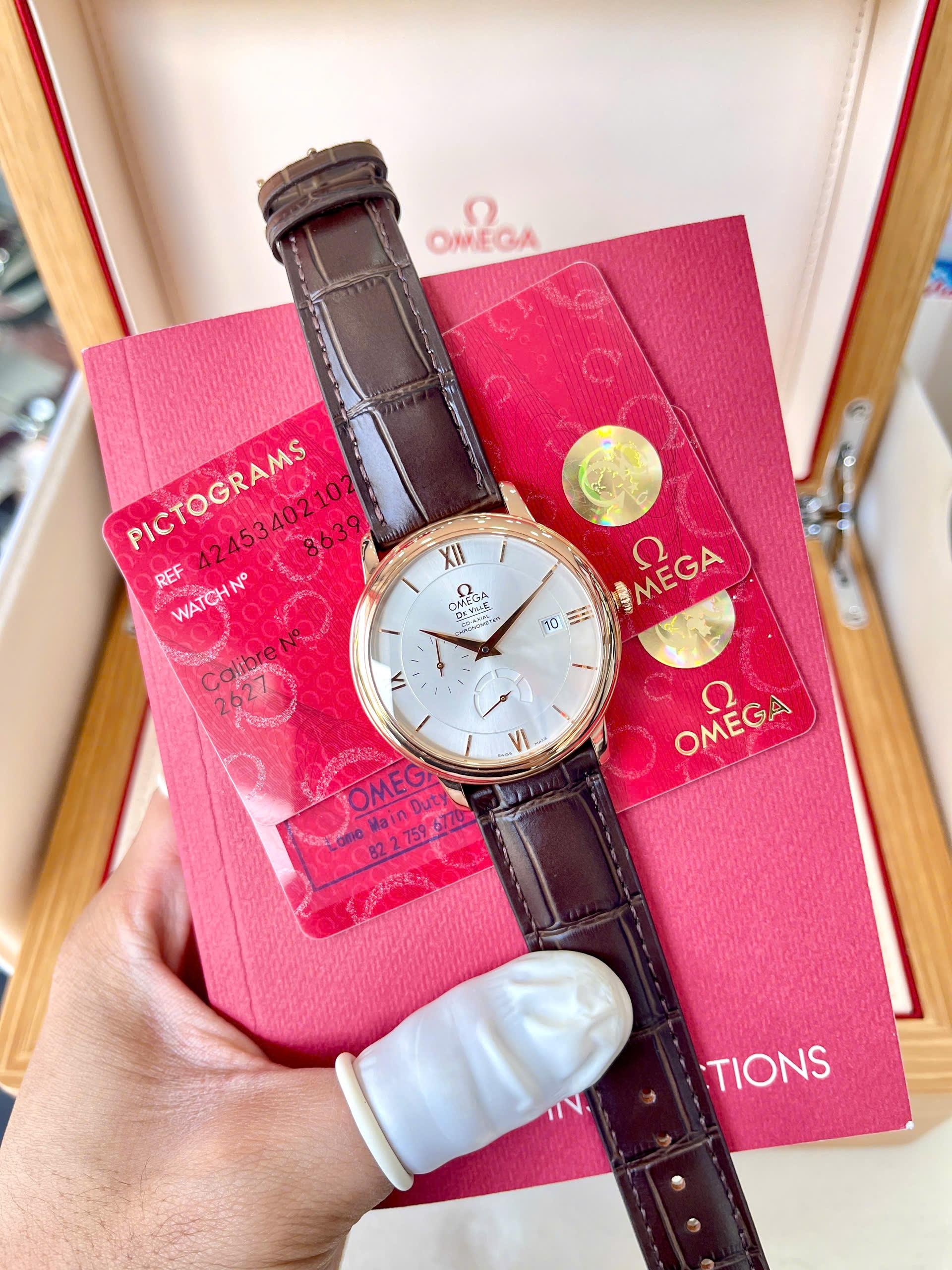 Omega De Ville Prestige Co-Axial Chronometer 39.5mm – Ref. 424.53.40.21.02.001