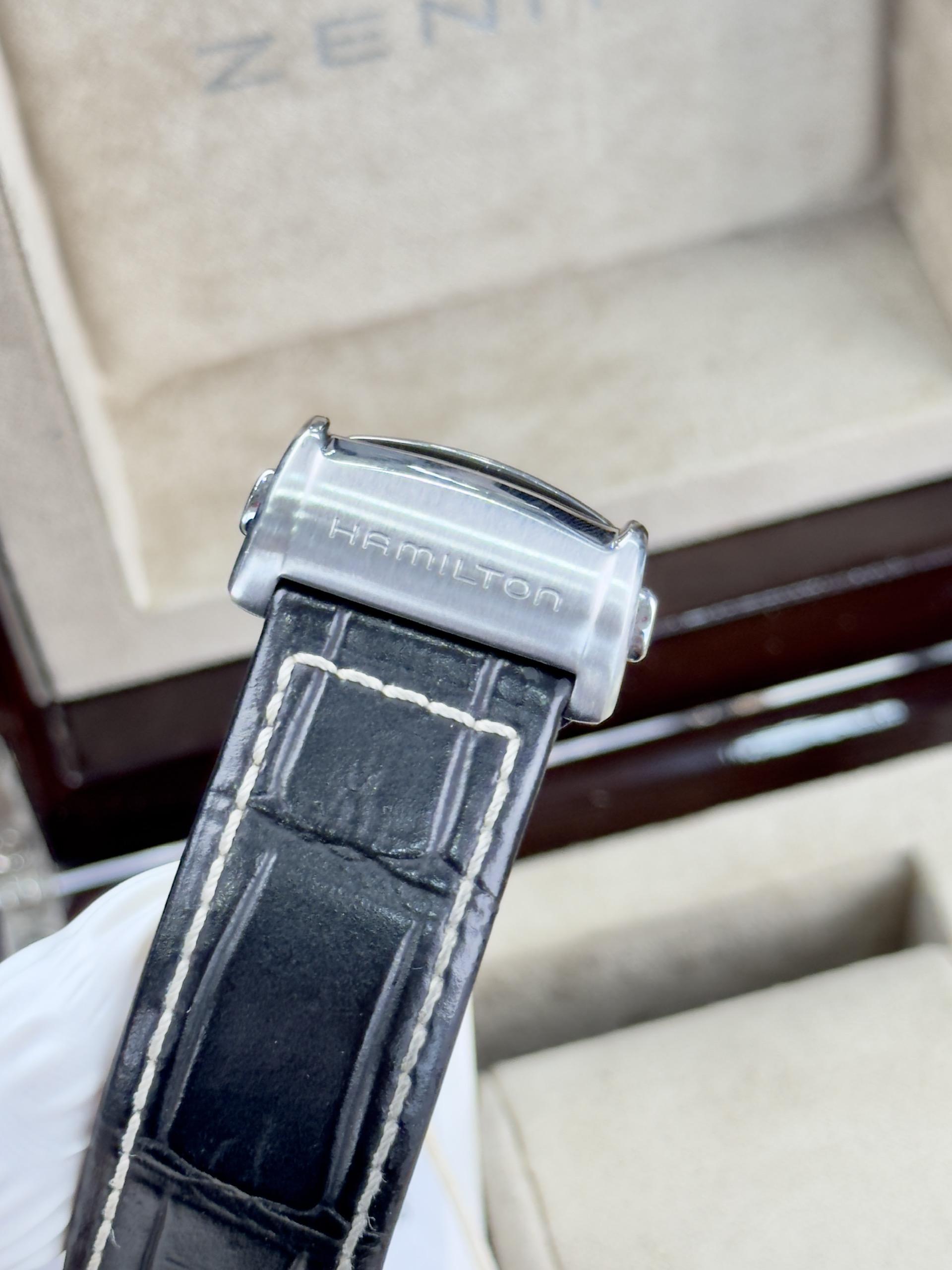 Hamilton American Classic RailRoad Skeleton Auto H40655751 Used – Tác phẩm lộ cơ tinh xảo từ Thụy Sĩ