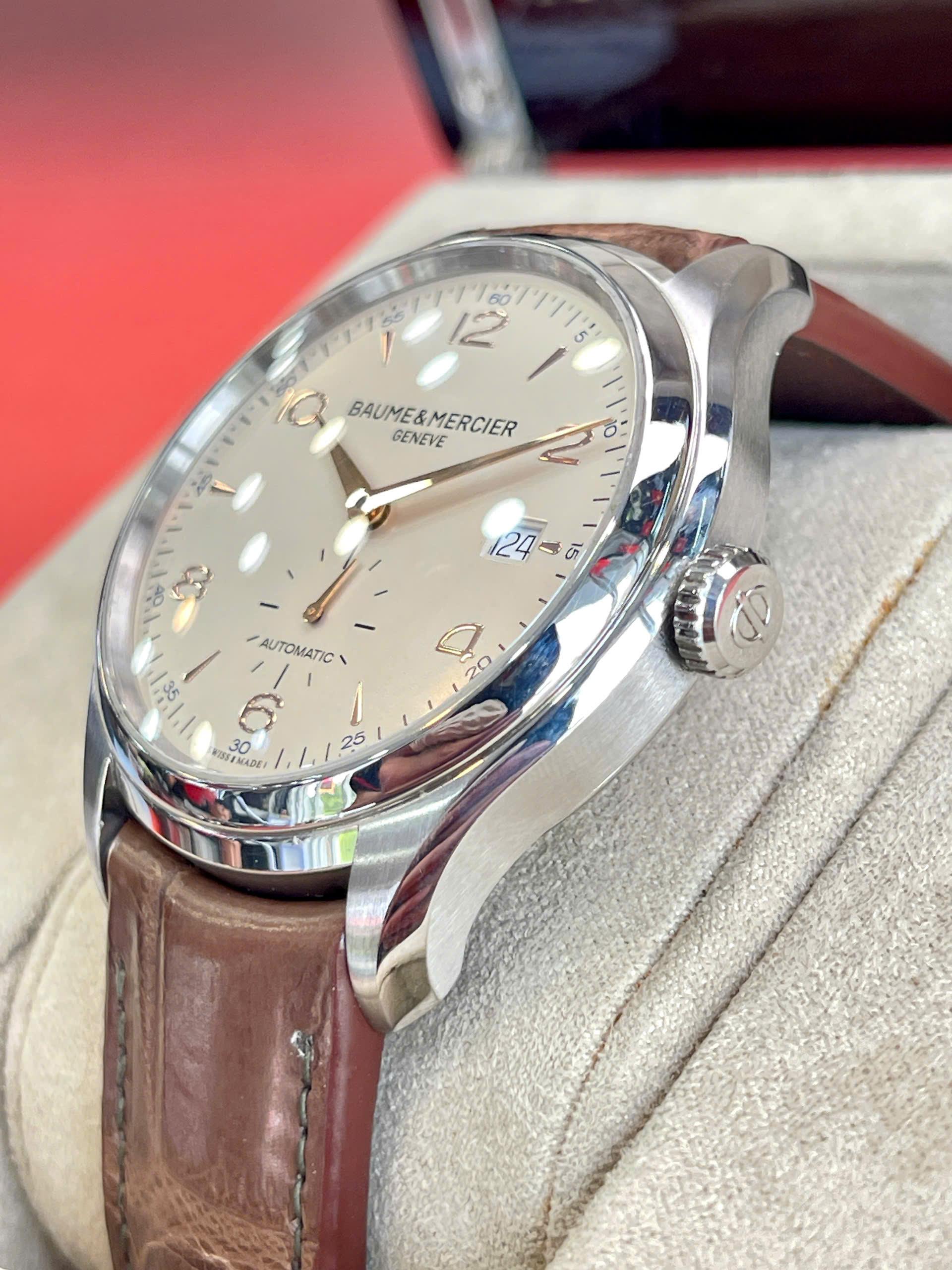 Baume & Mercier Clifton 10054 Watch 41mm Used